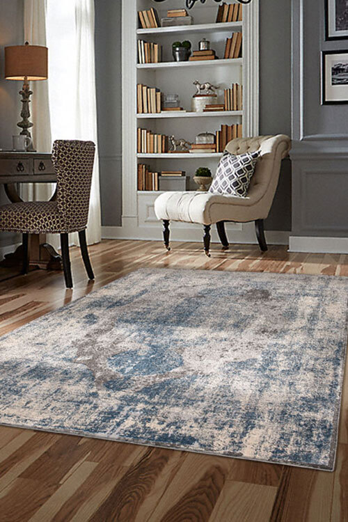 Large View Eris Contemporary Overdyed Rug(Size 180 x 120cm)