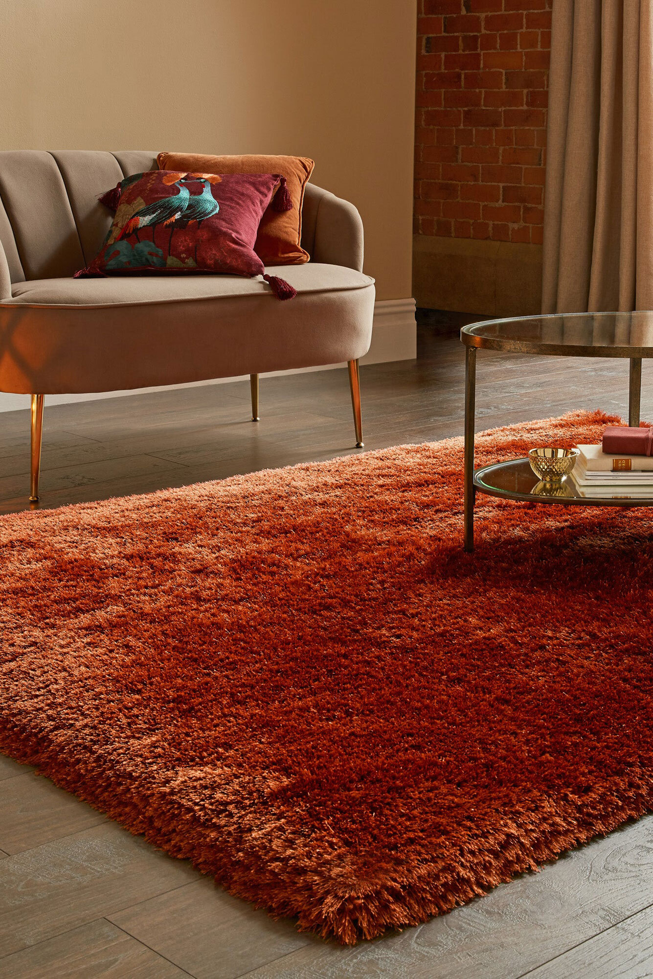 Floyd Plain Shaggy Rug(Size 270 x 180cm)