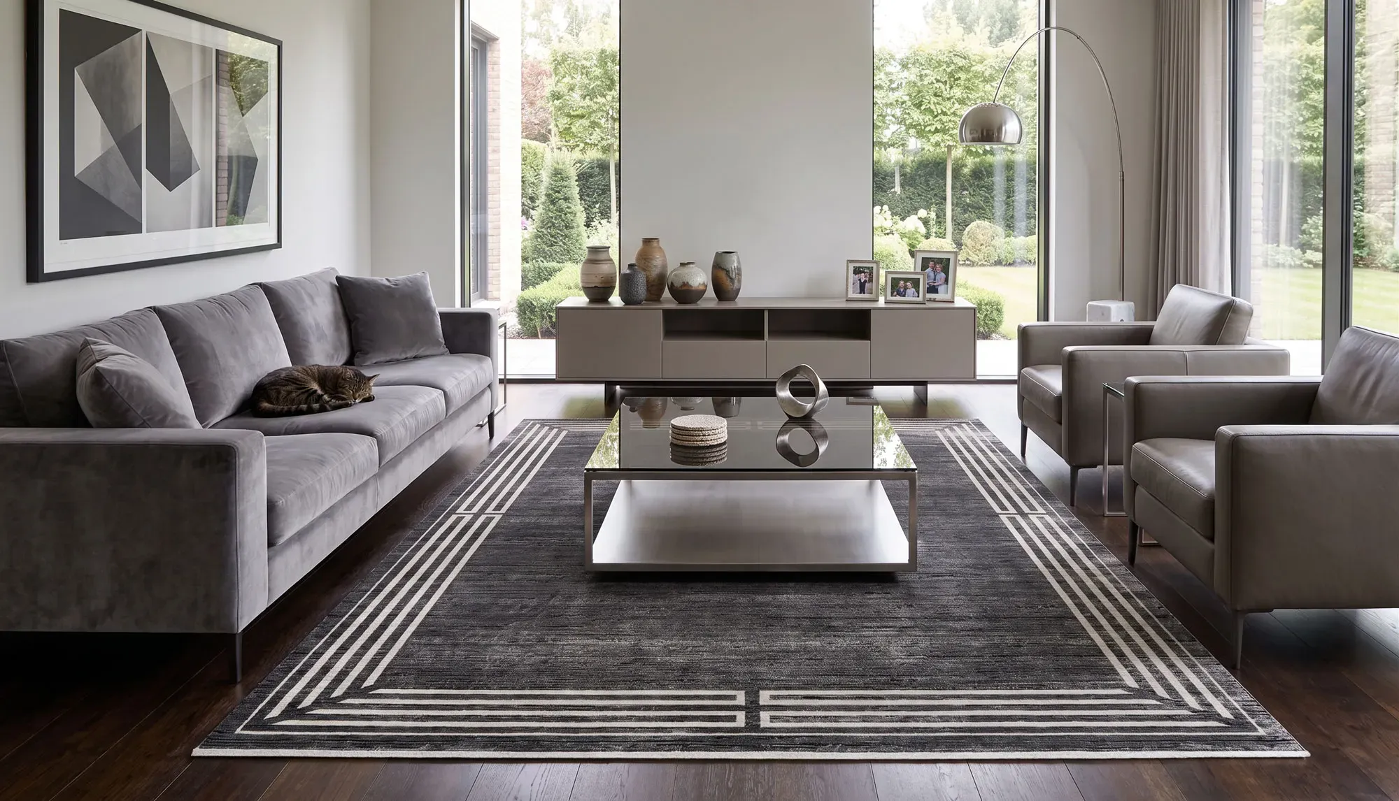 Fendi Premium Border Rug