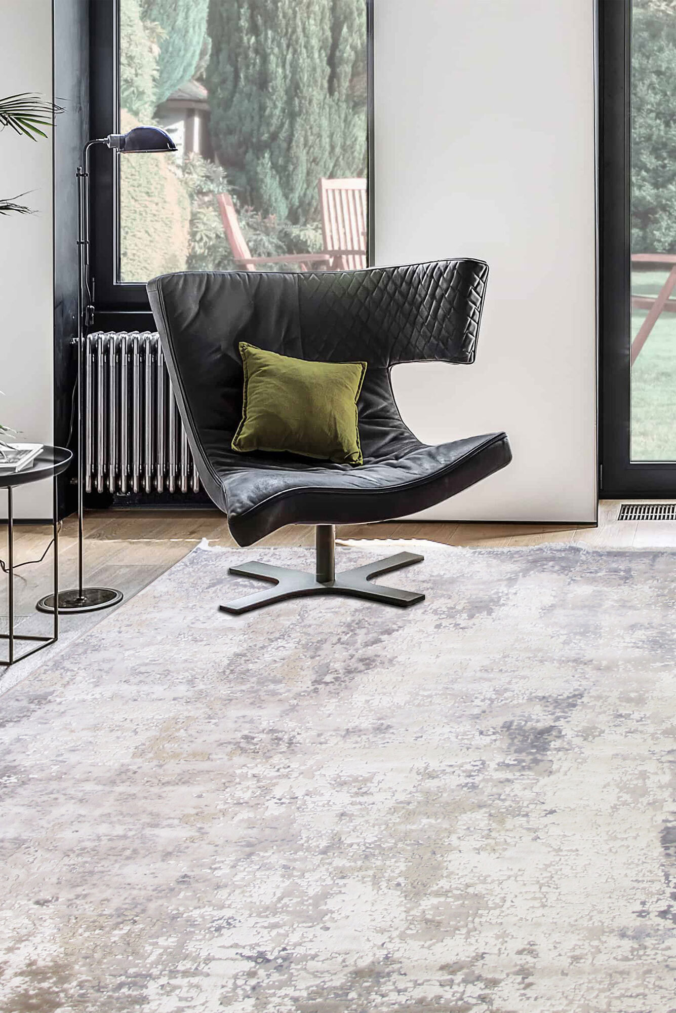 Large View Fendi Premium Fringe Abstract Rug(Size 230 x 160cm)