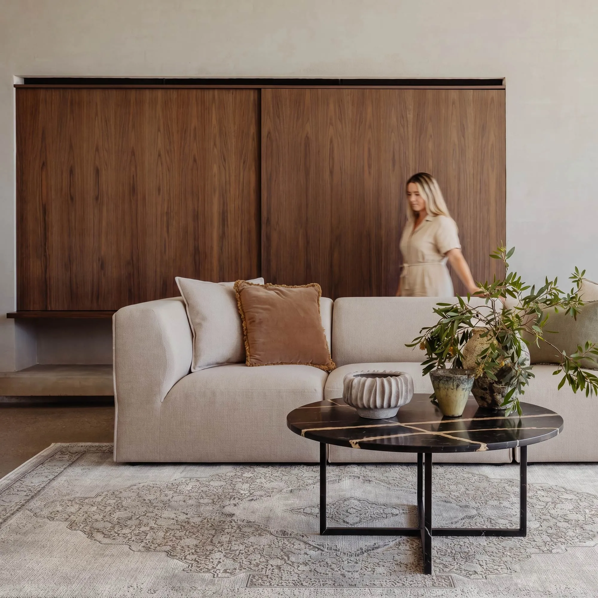 Fendi Traditional Medallion Rug