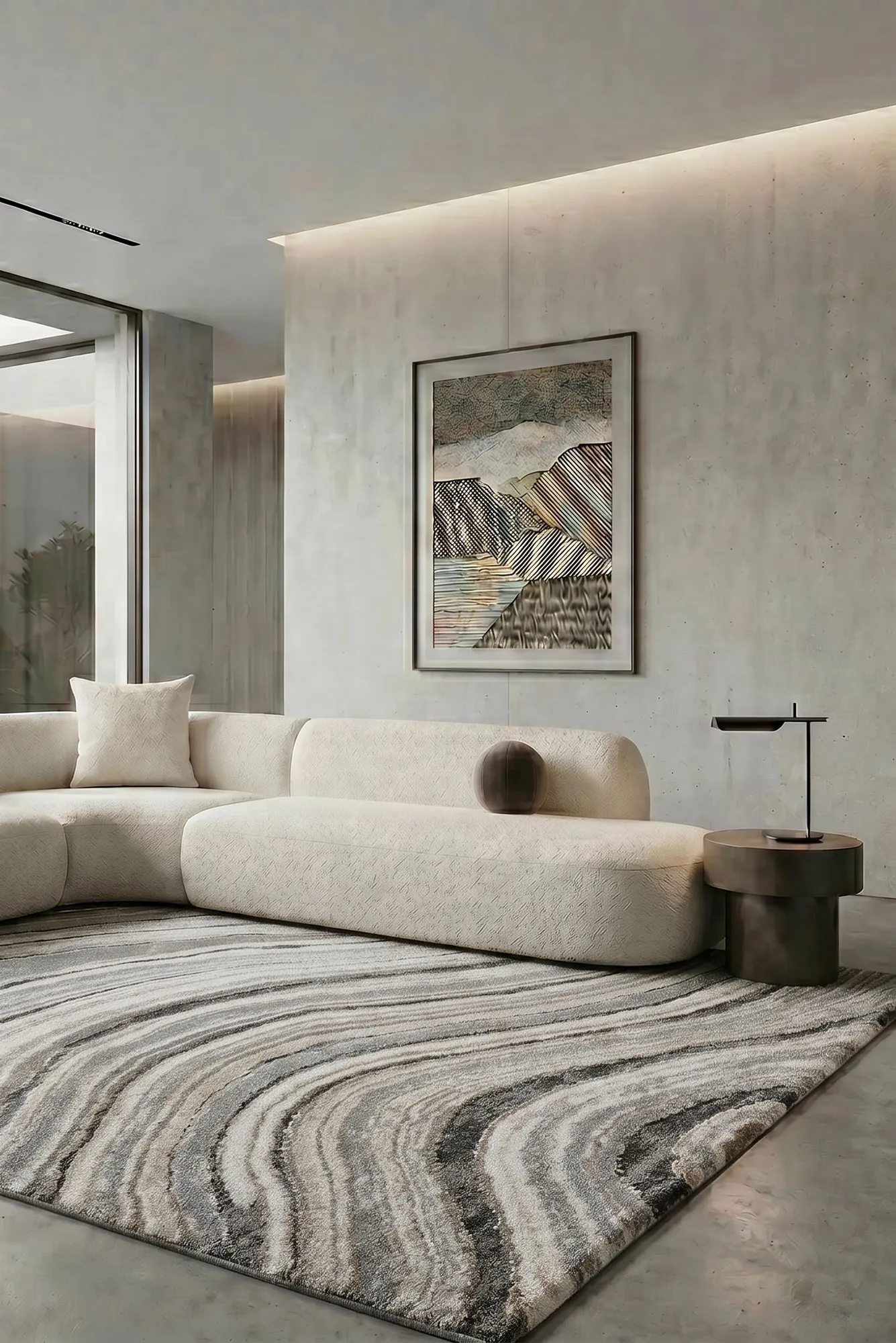 Foundation Contemporary Rug(Size 230 x 160cm)