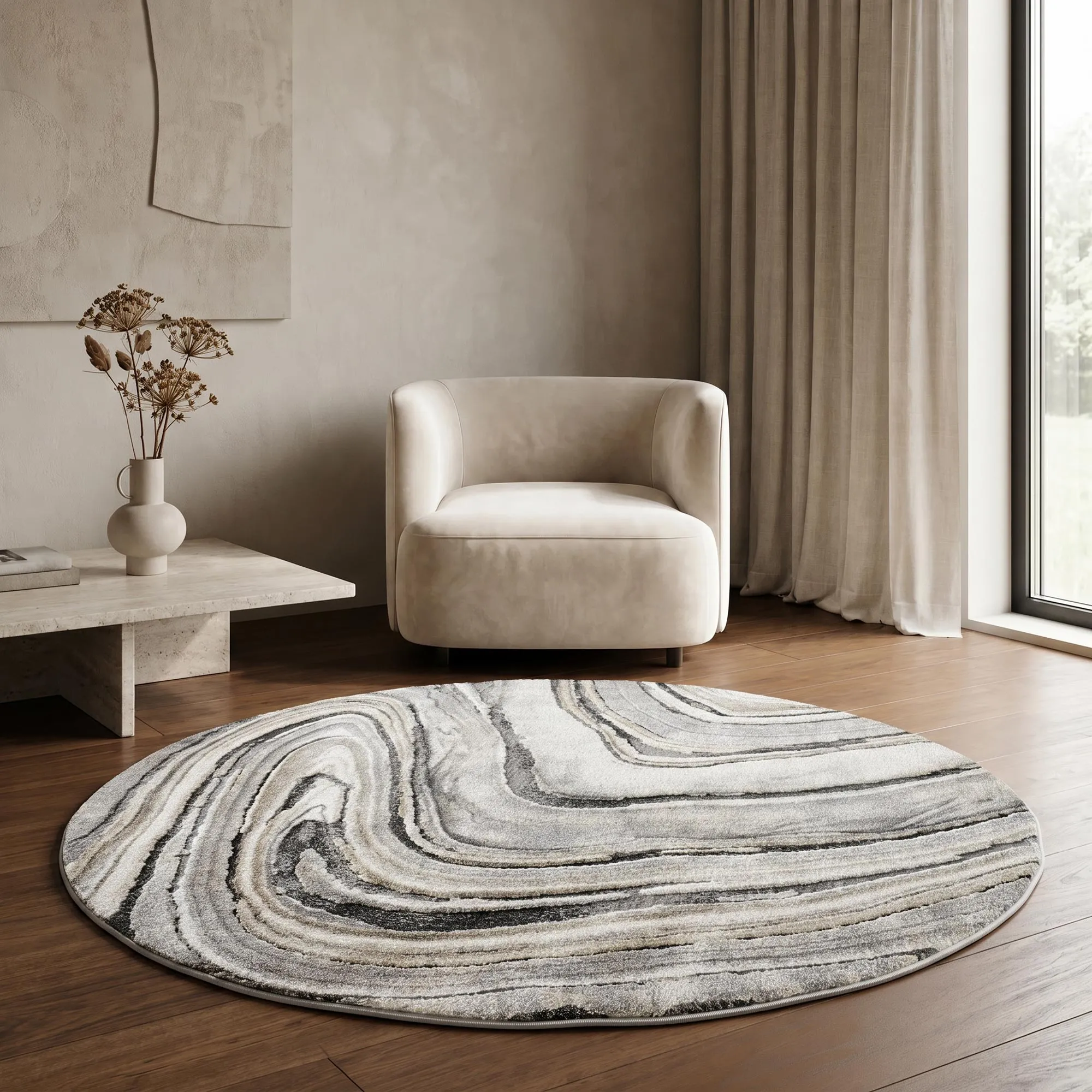 Foundation Modern Marble Rug
