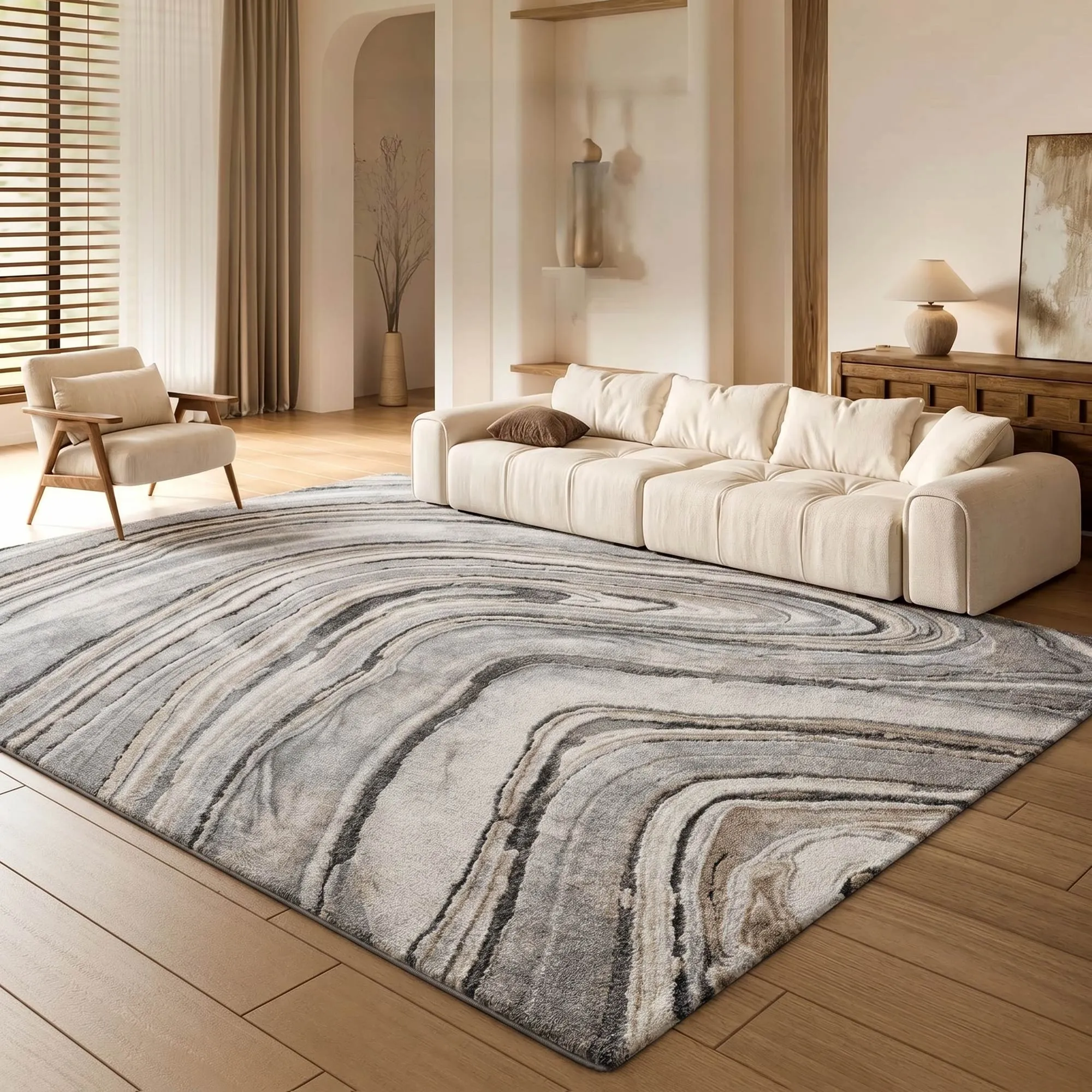 Foundation Modern Marble Rug