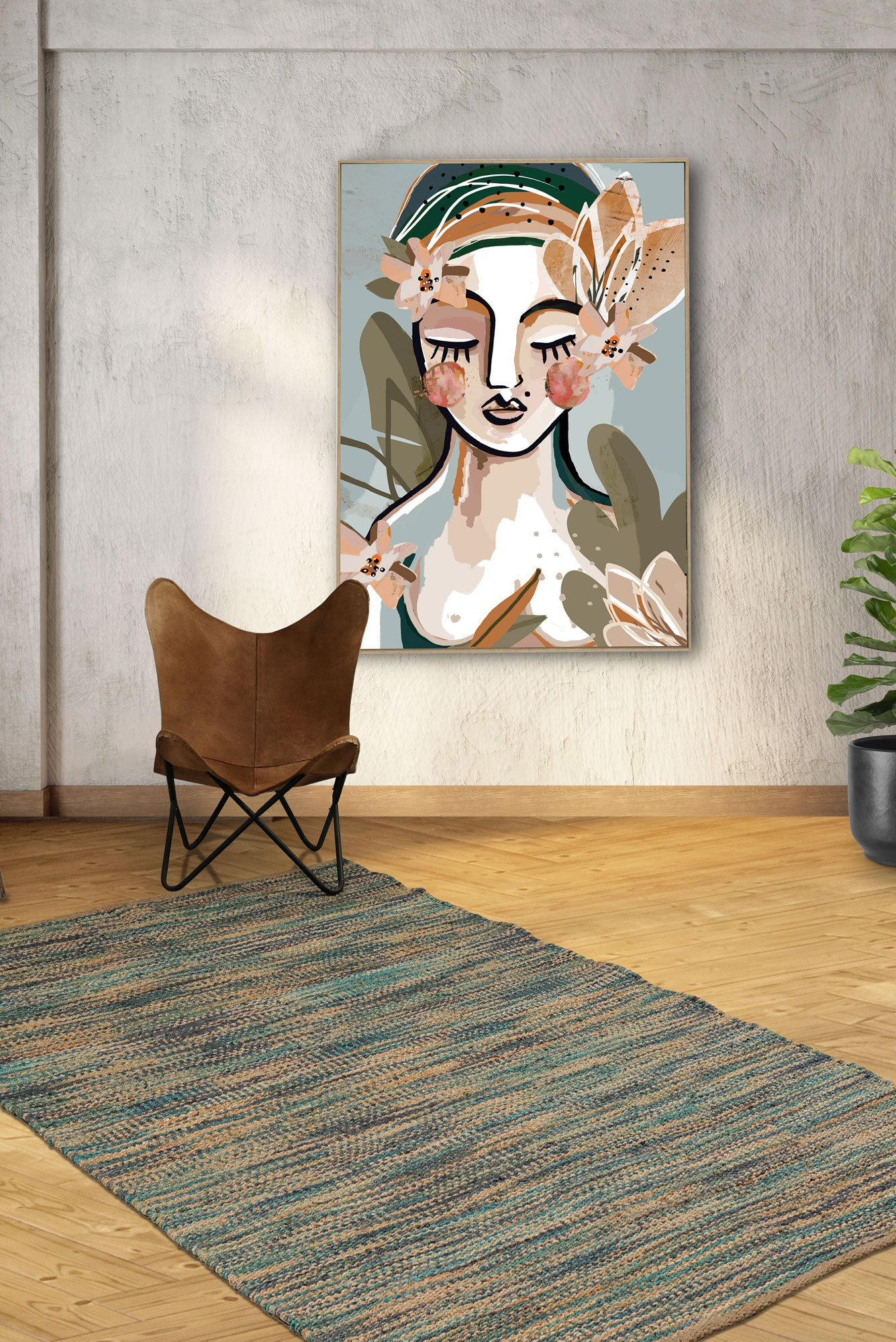 Large View Franklin Reversible Rug(Size 310 x 240cm)