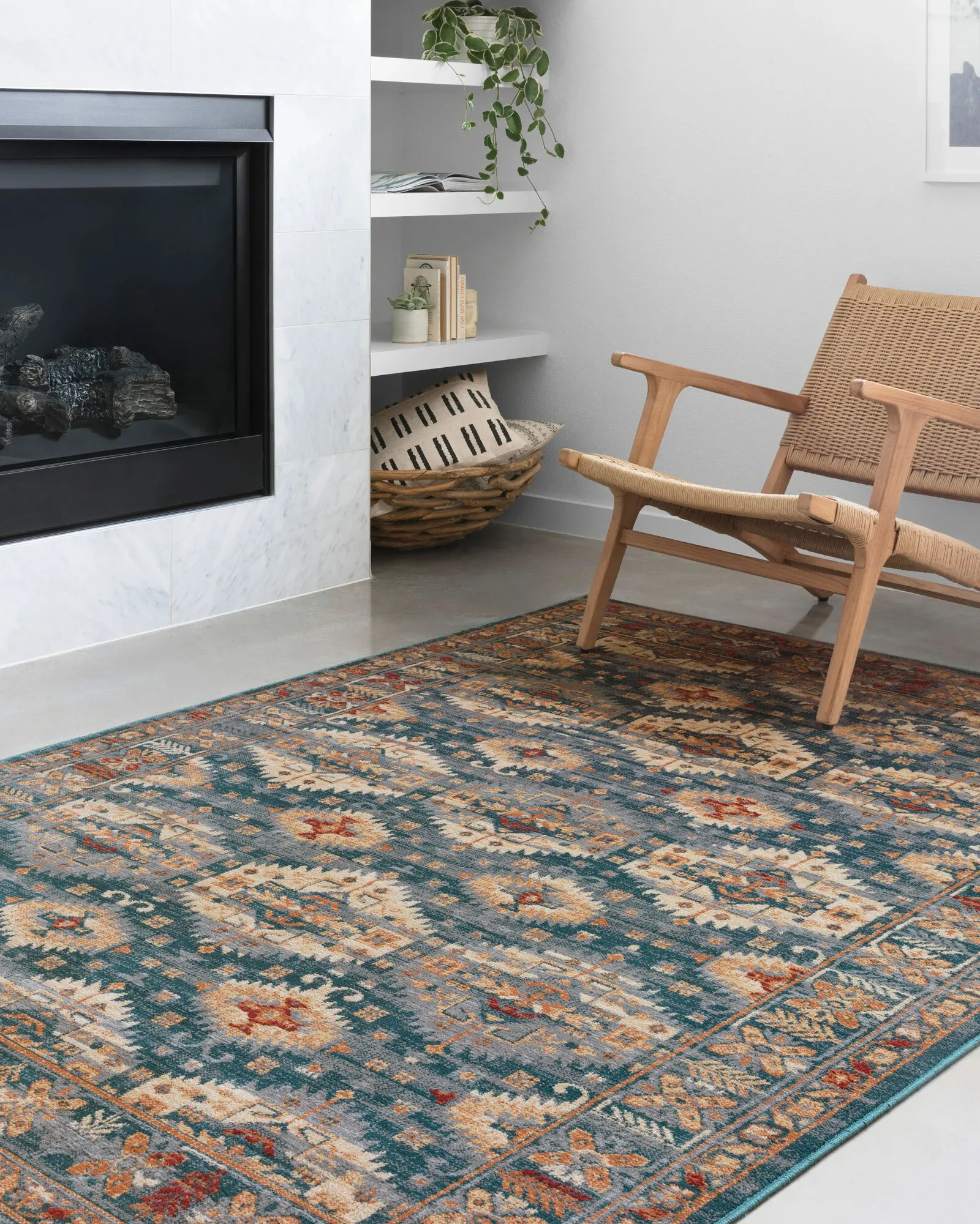 Fred Traditional Medallion Rug