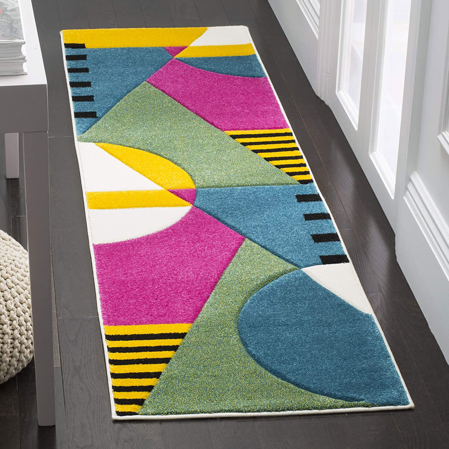 Large View Freya Modern Geometric Rug