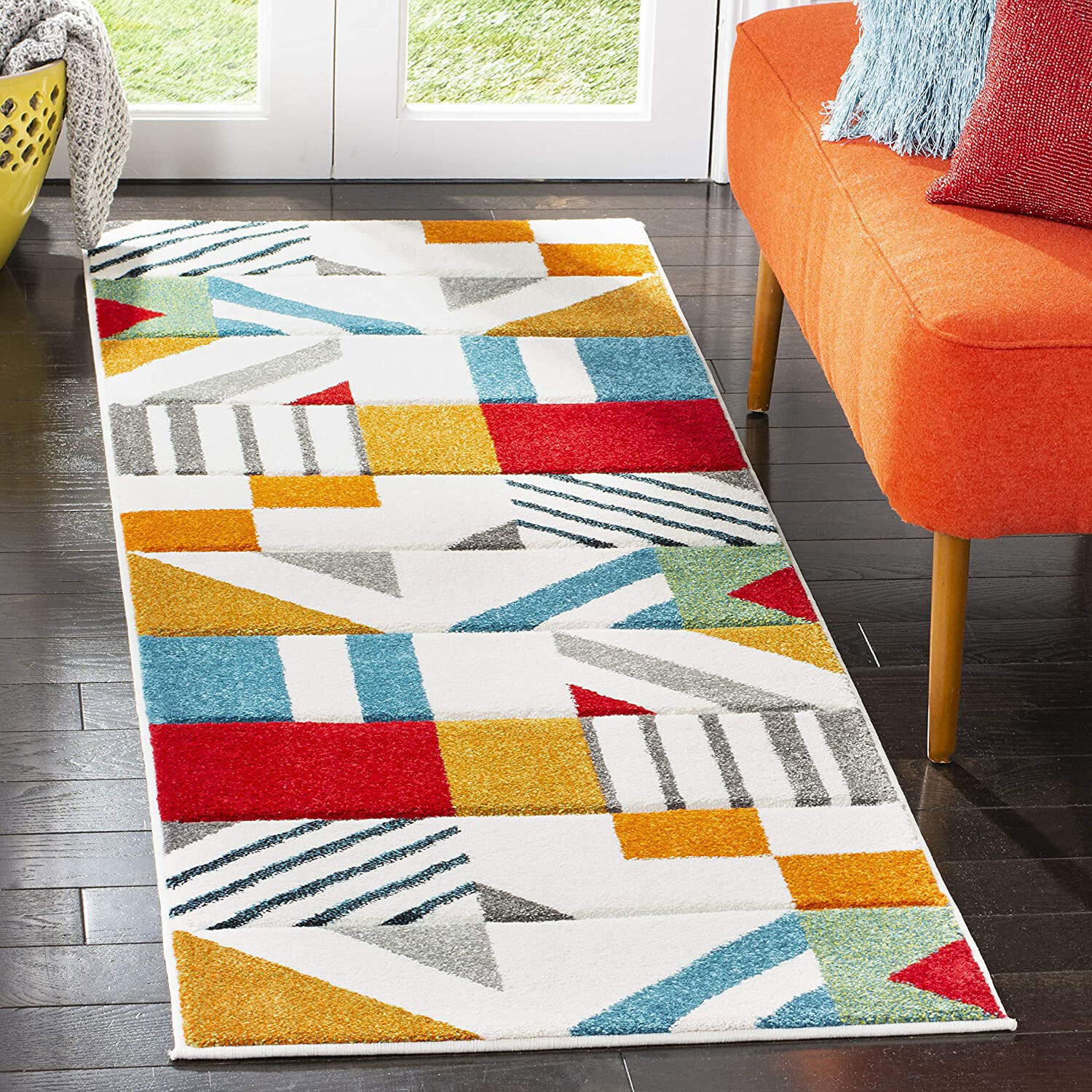 Large View Freya Modern Geometric Rug