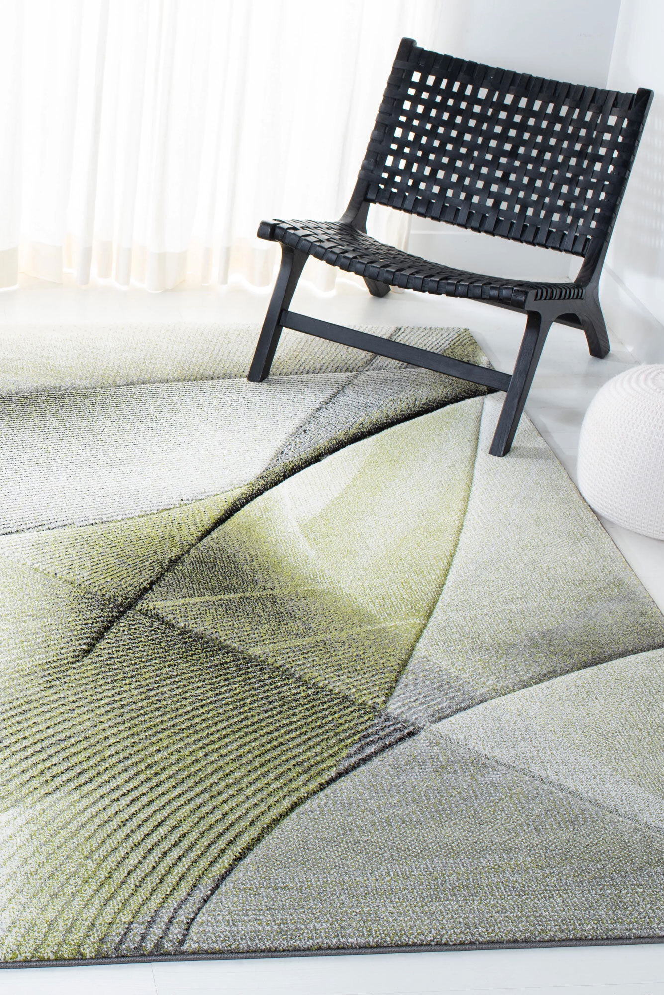 Large View Freya Wavy Modern Abstract Rug(Size 270 x 180cm)