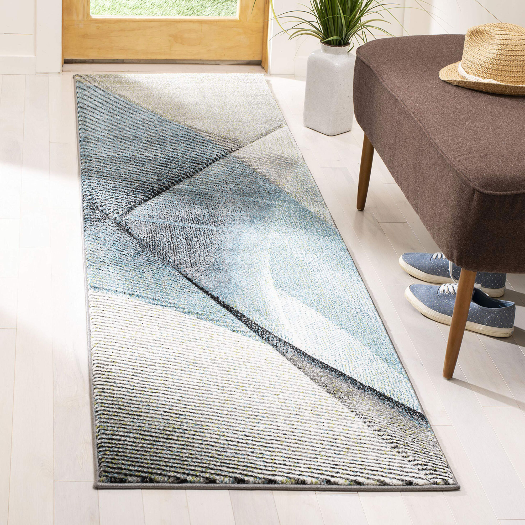 Large View Freya Wavy Modern Abstract Rug