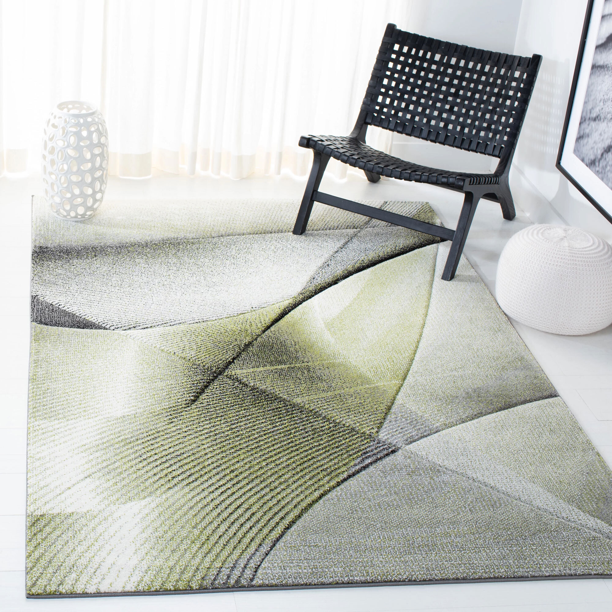 Large View Freya Wavy Modern Abstract Rug