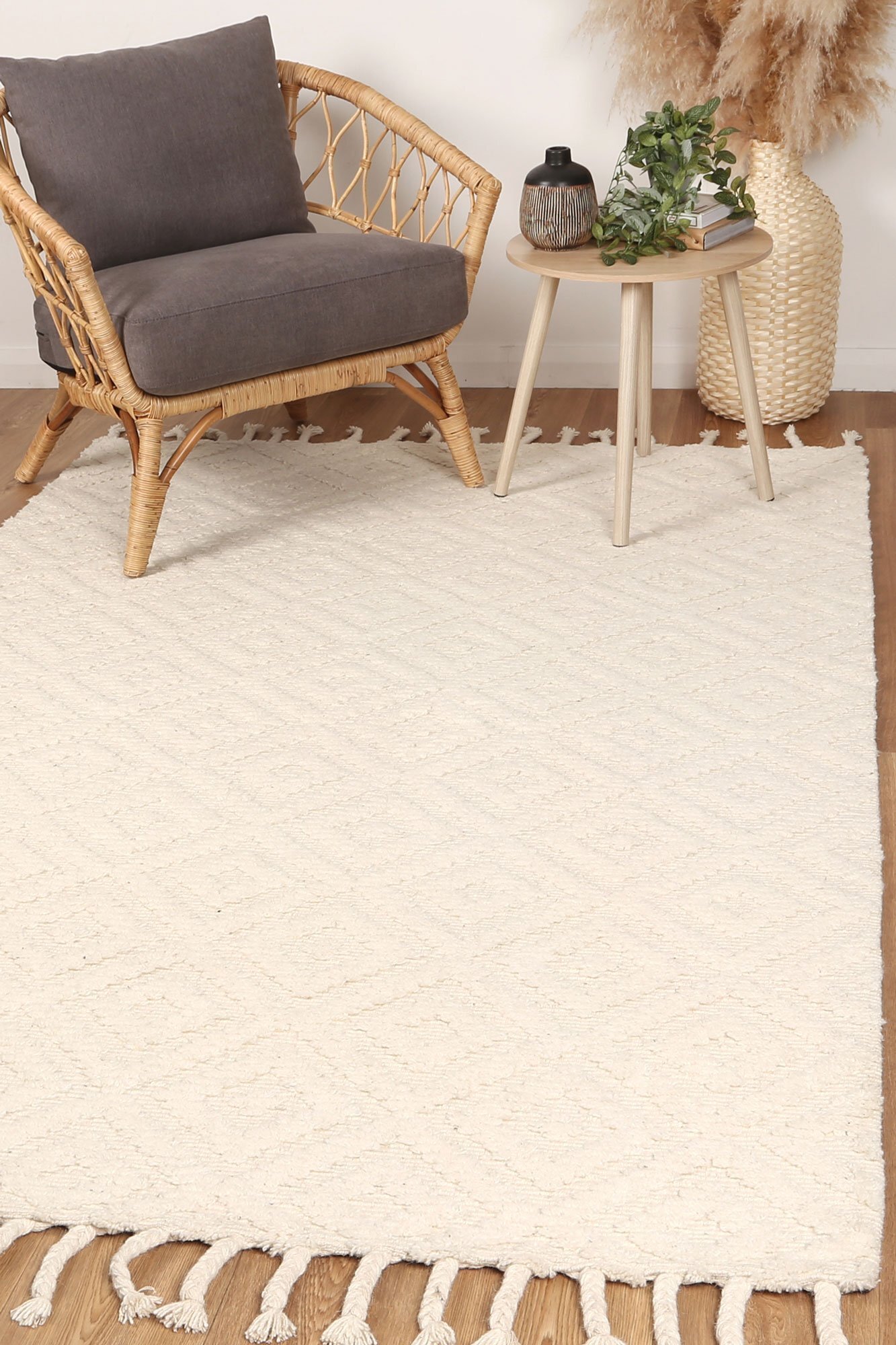 Large View Gemma Moroccan Diamond Rug(Size 230 x 160cm)