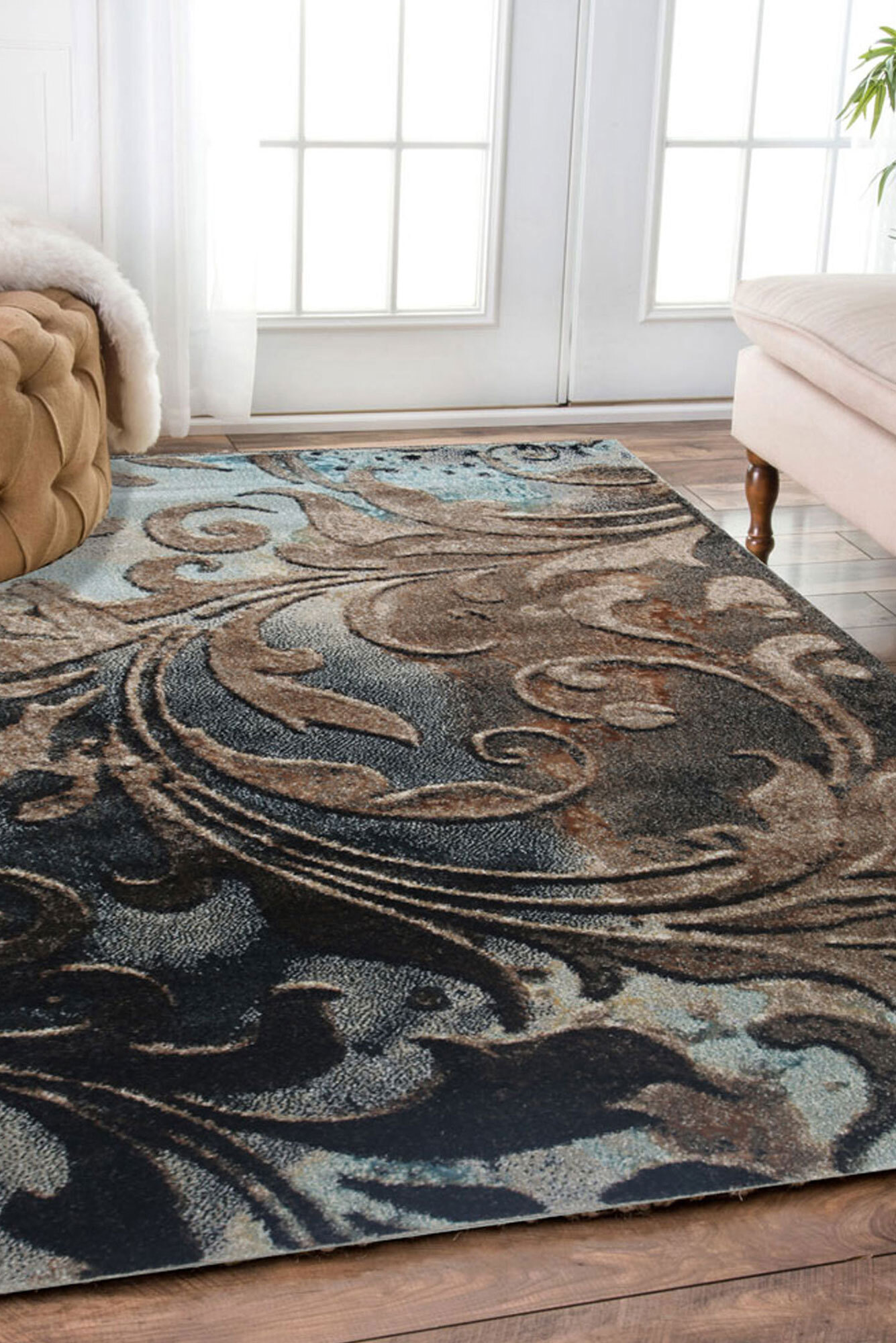 Large View Gianni Contemporary Rug(Size 170 x 120cm)