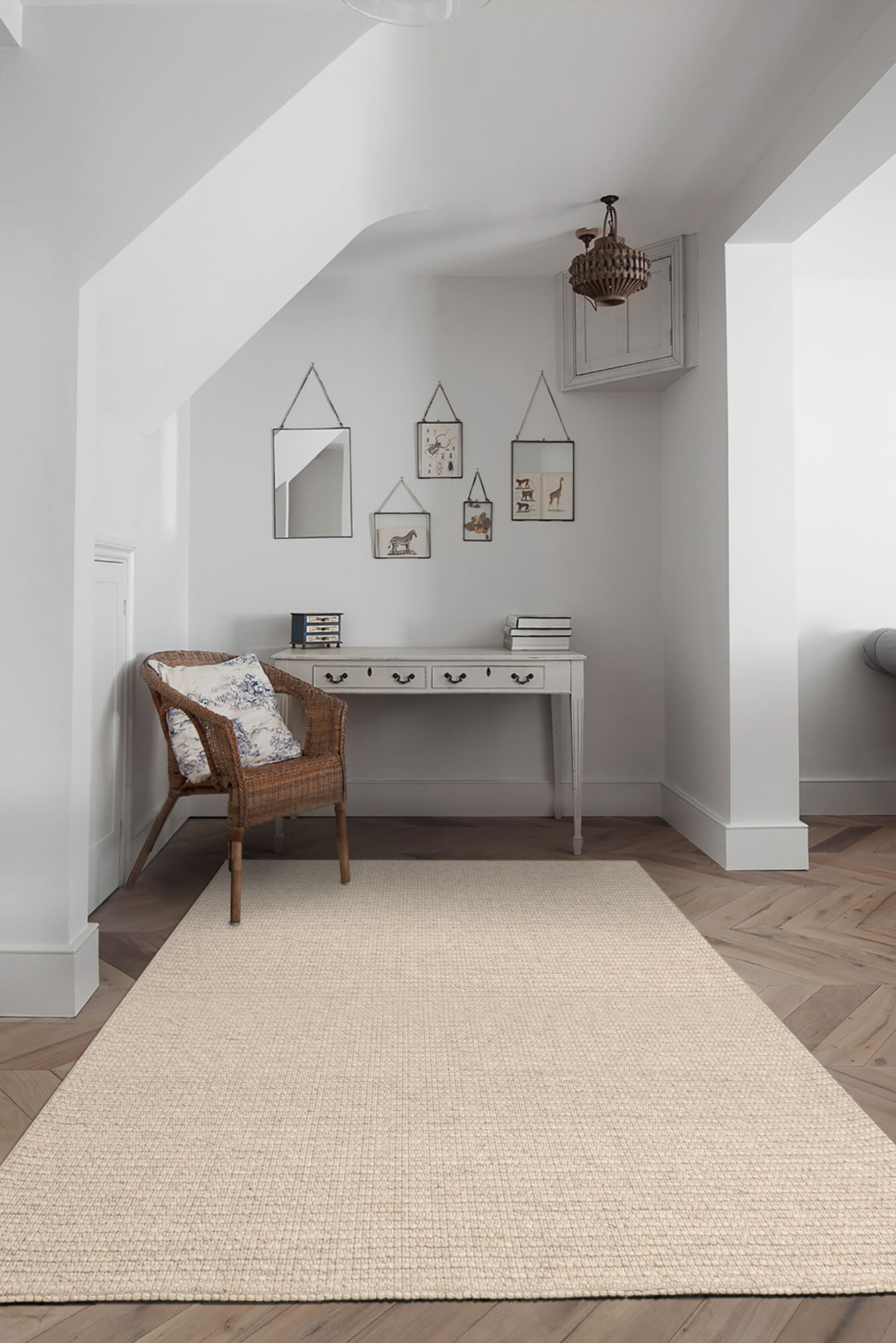 Large View Gianna Plain Wool Rug(Size 310 x 240cm)