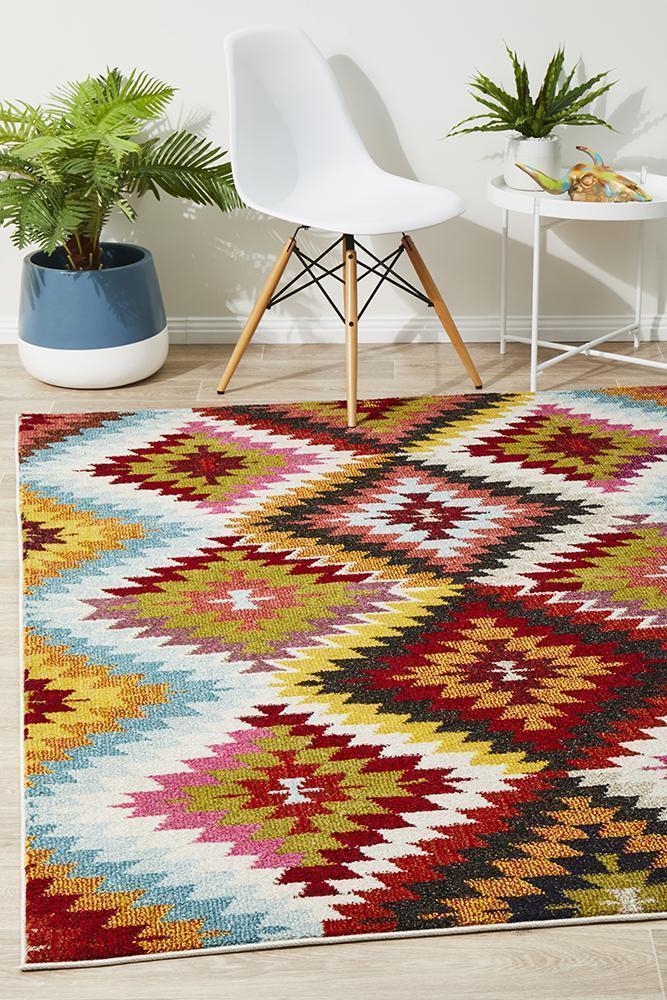 Gino Southwestern Geometric Rug(Size 290 x 200cm)