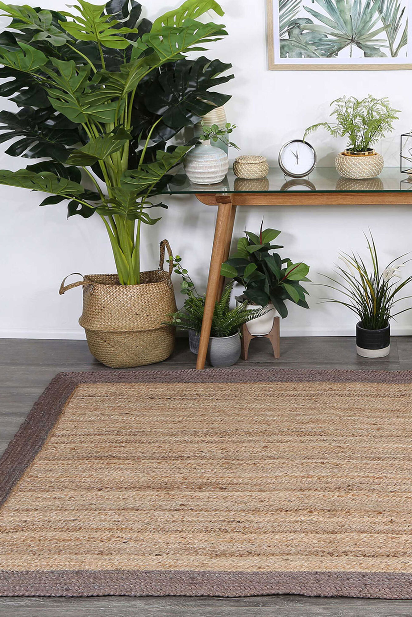 Harrold Hand Woven Jute Rug(Size 220 x 150cm)