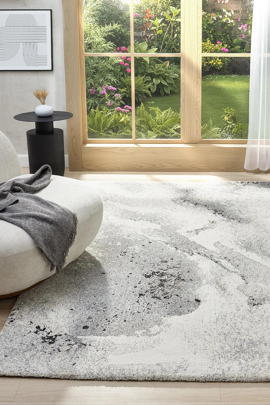 Hollis Contemporary Rug HB1137-KG(Size 230 x 160cm)