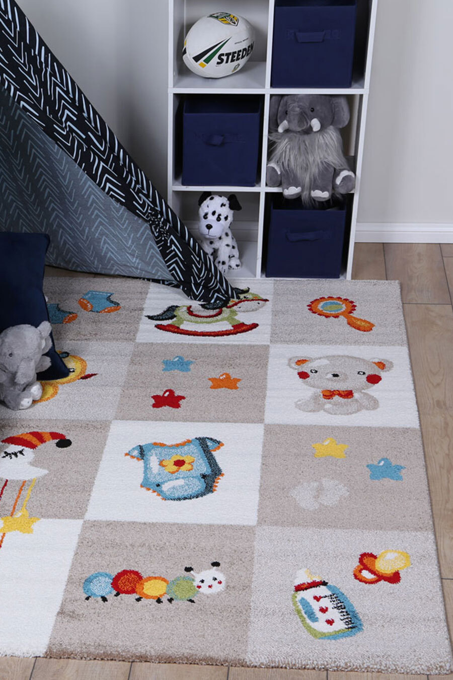 Hello Soft Baby Nursery Kids Rug (Size 170 x 120cm)