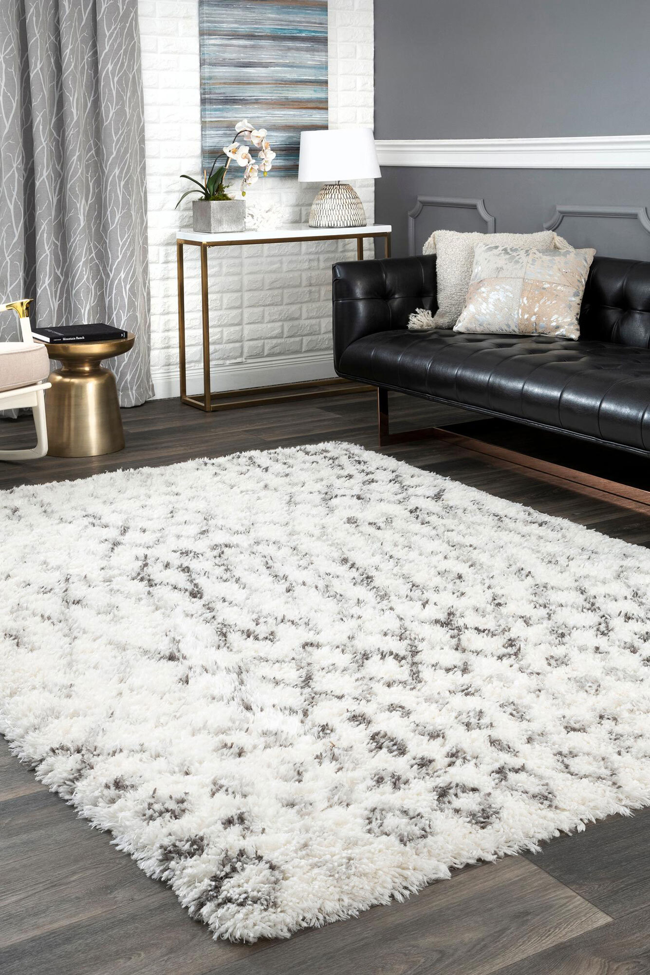 Havana Moroccan Shaggy Rug(Size 150 x 80cm)