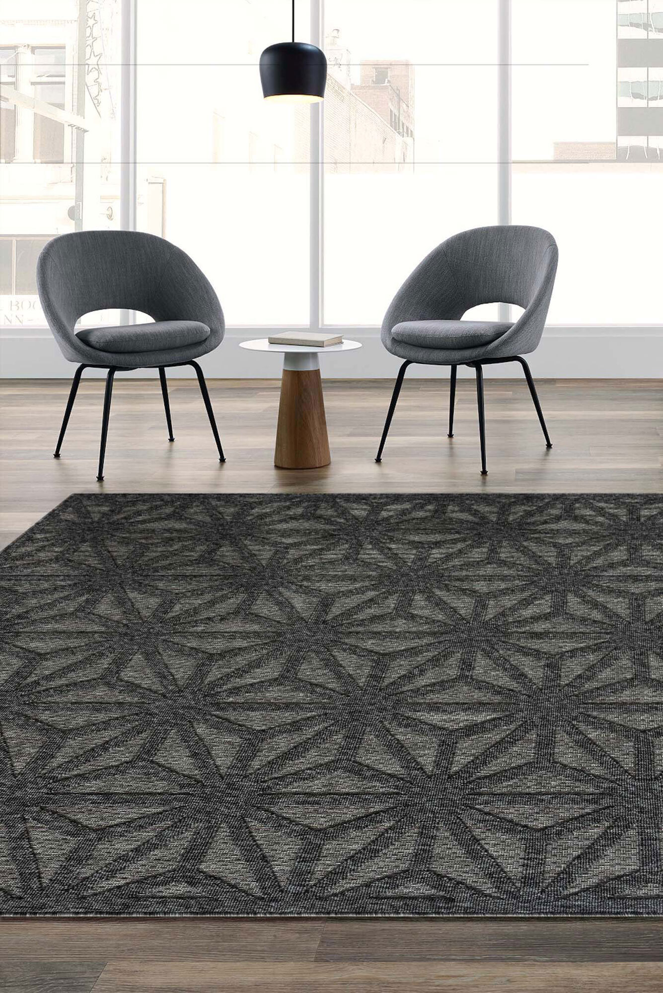 Large View Holly Indoor/Outdoor Trellis Rug(Size 170 x 120cm)