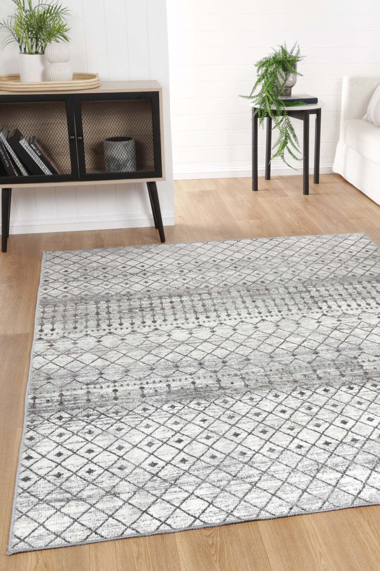 Large View Huxly Machine Washable Rug(Size 230 x 160cm)