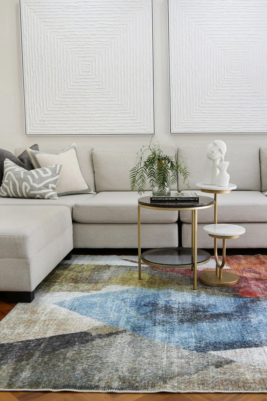 Large View Huxly Machine Washable Rug(Size 230 x 160cm)