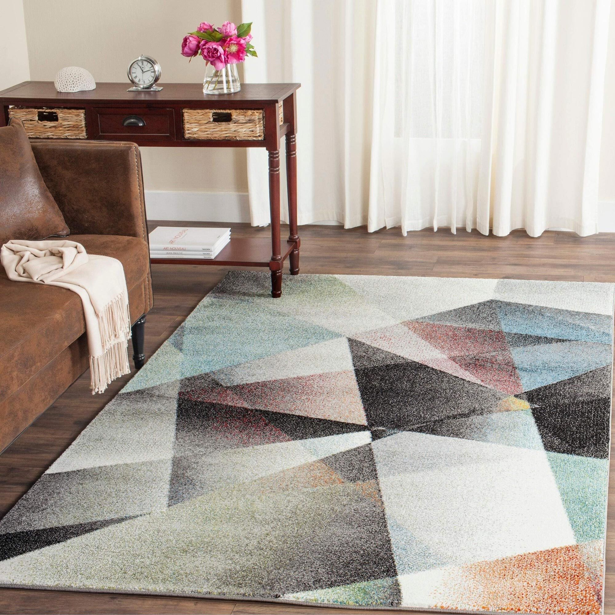 Large View Infinity Modern Abstract Rug