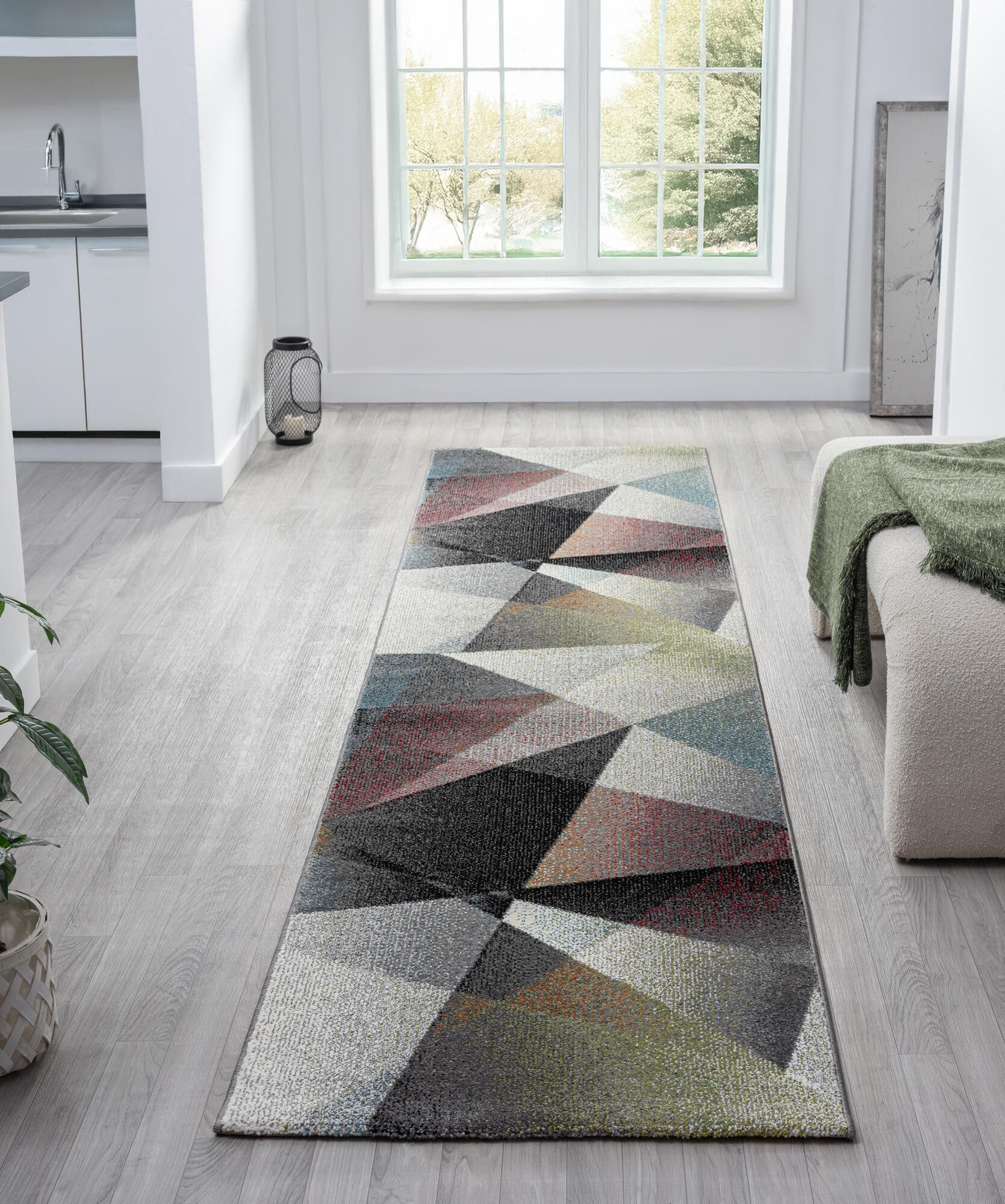 Large View Infinity Modern Abstract Rug