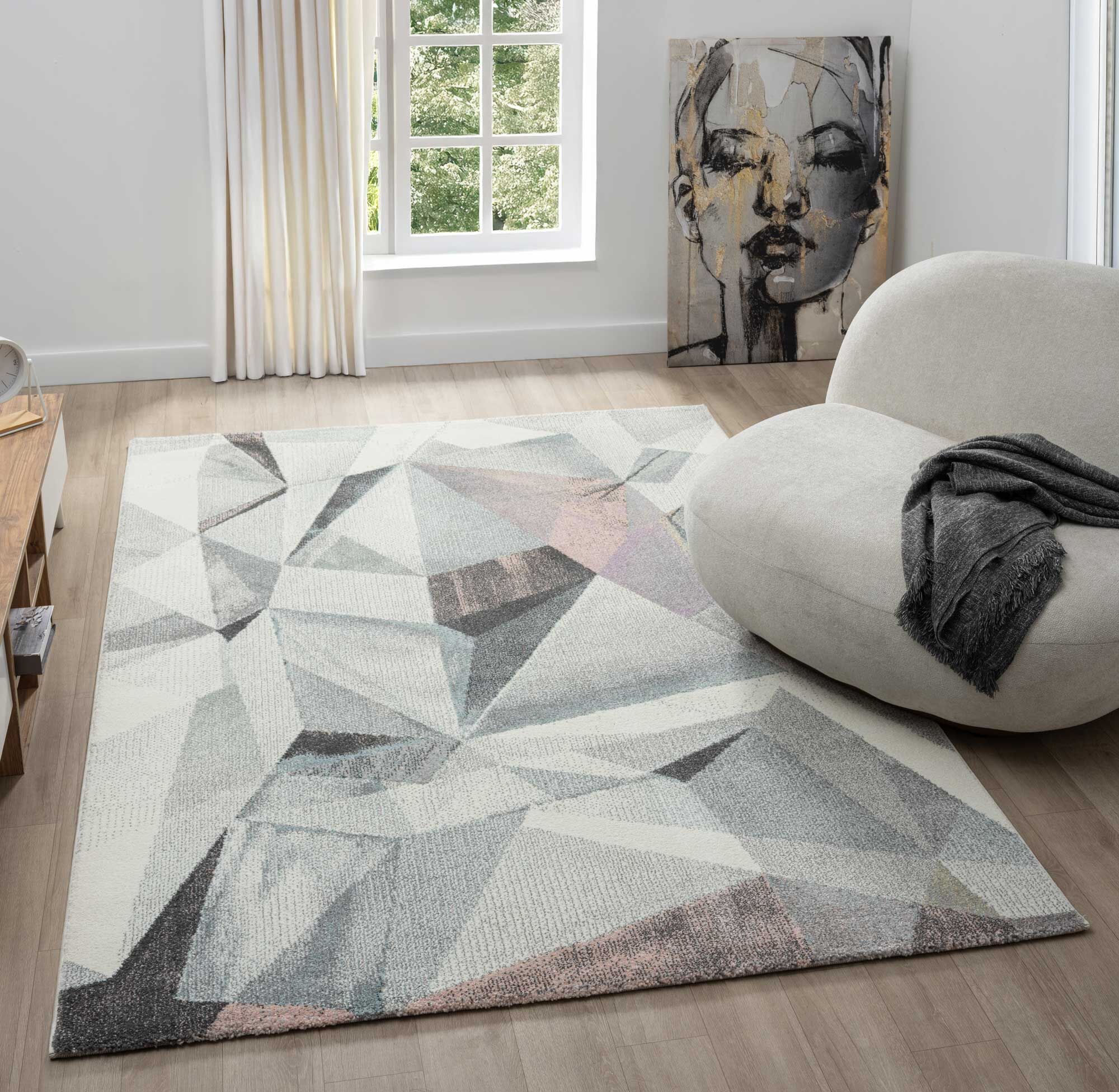 Large View Infinity Modern Abstract Rug