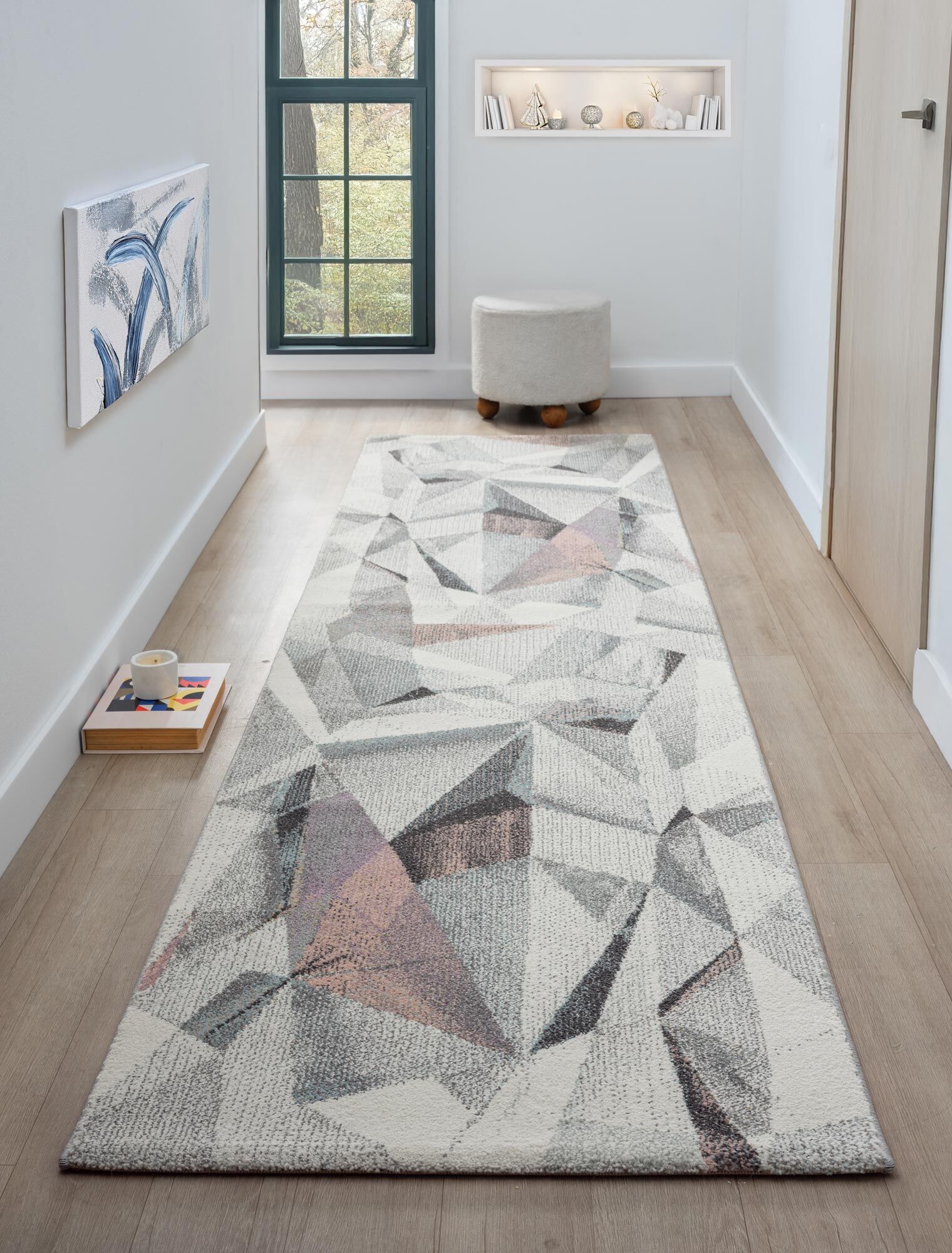 Large View Infinity Modern Abstract Rug