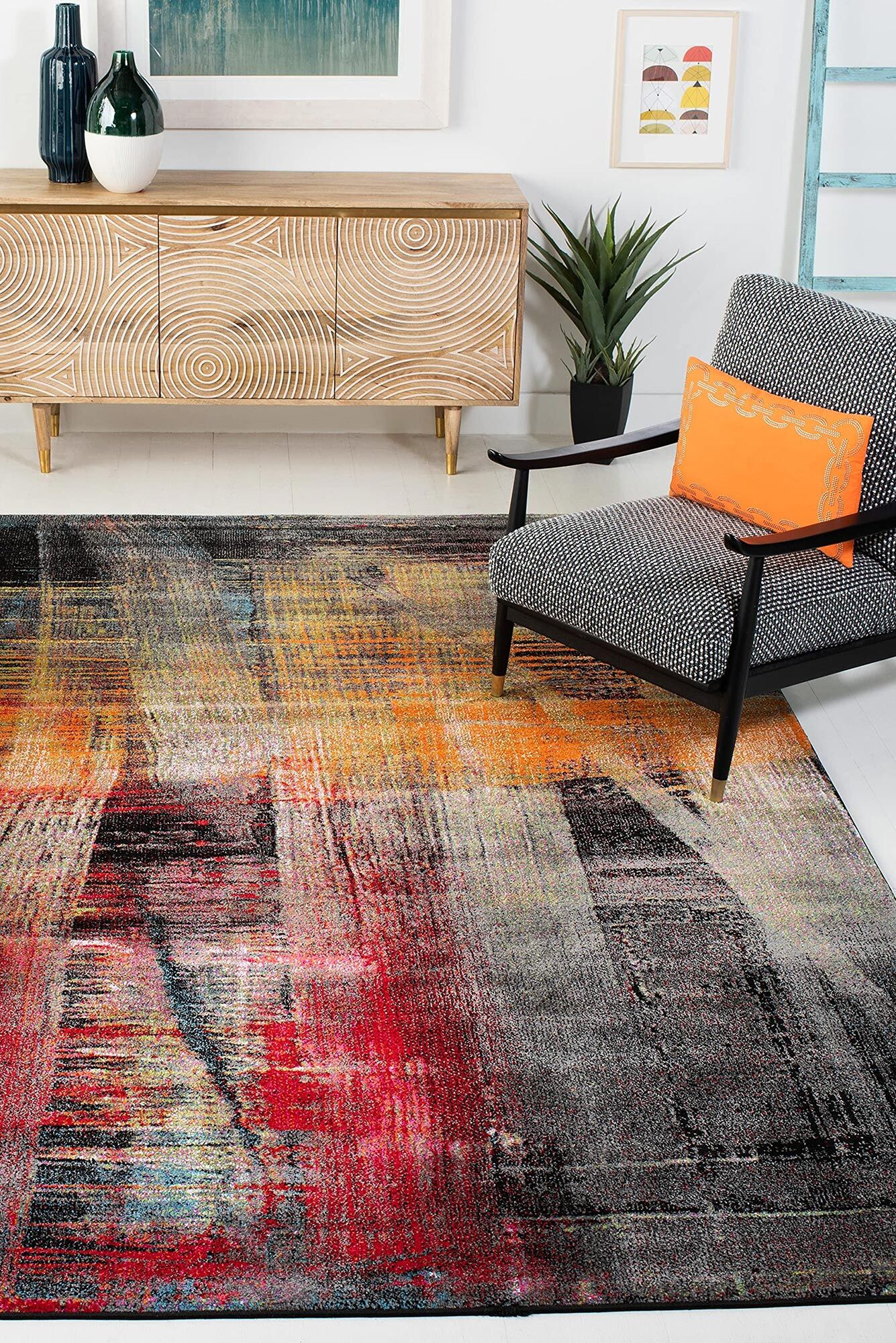 Large View Infinity Modern Abstract Rug(Size 230 x 160cm)