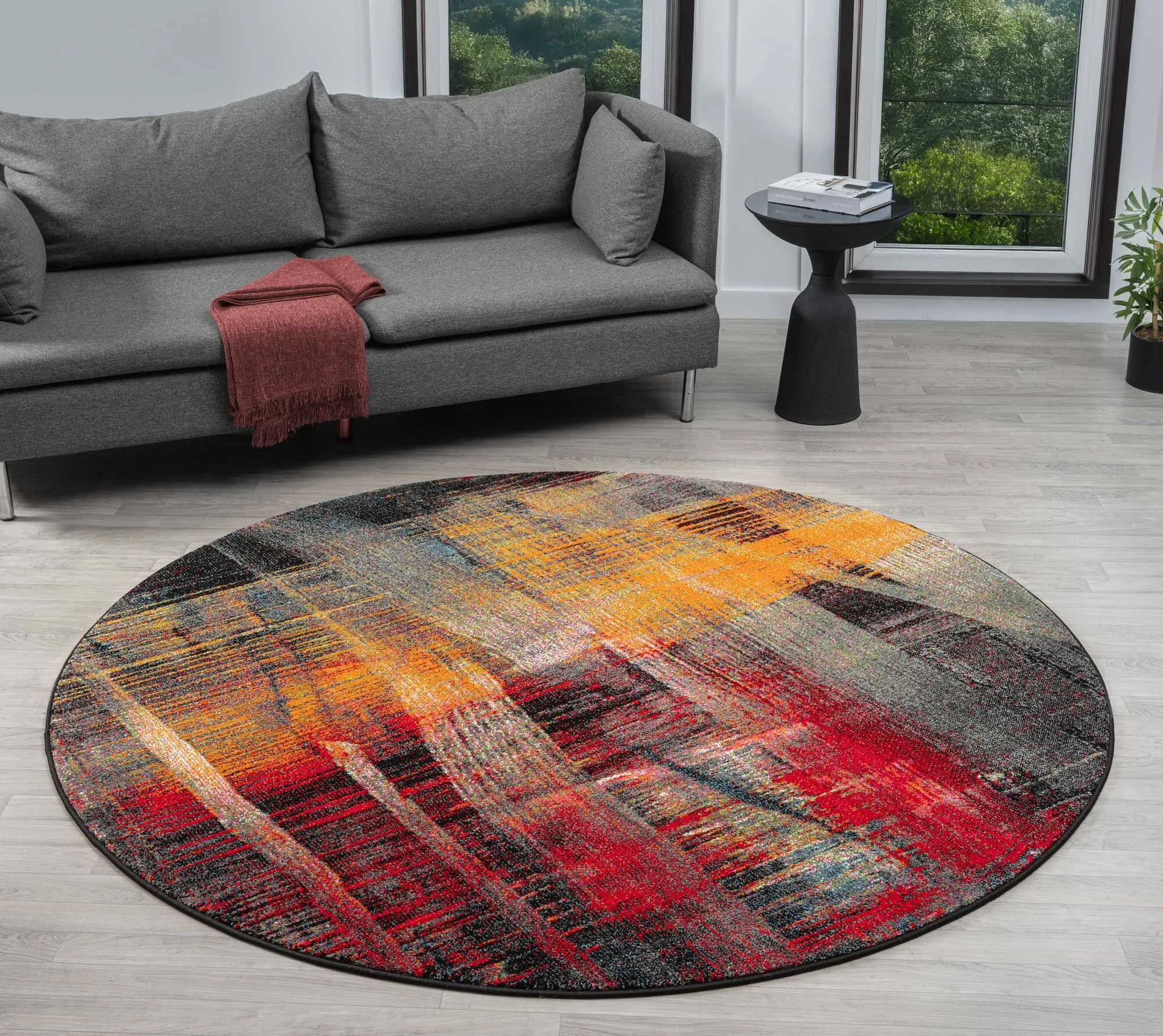 Infinity Modern Abstract Rug