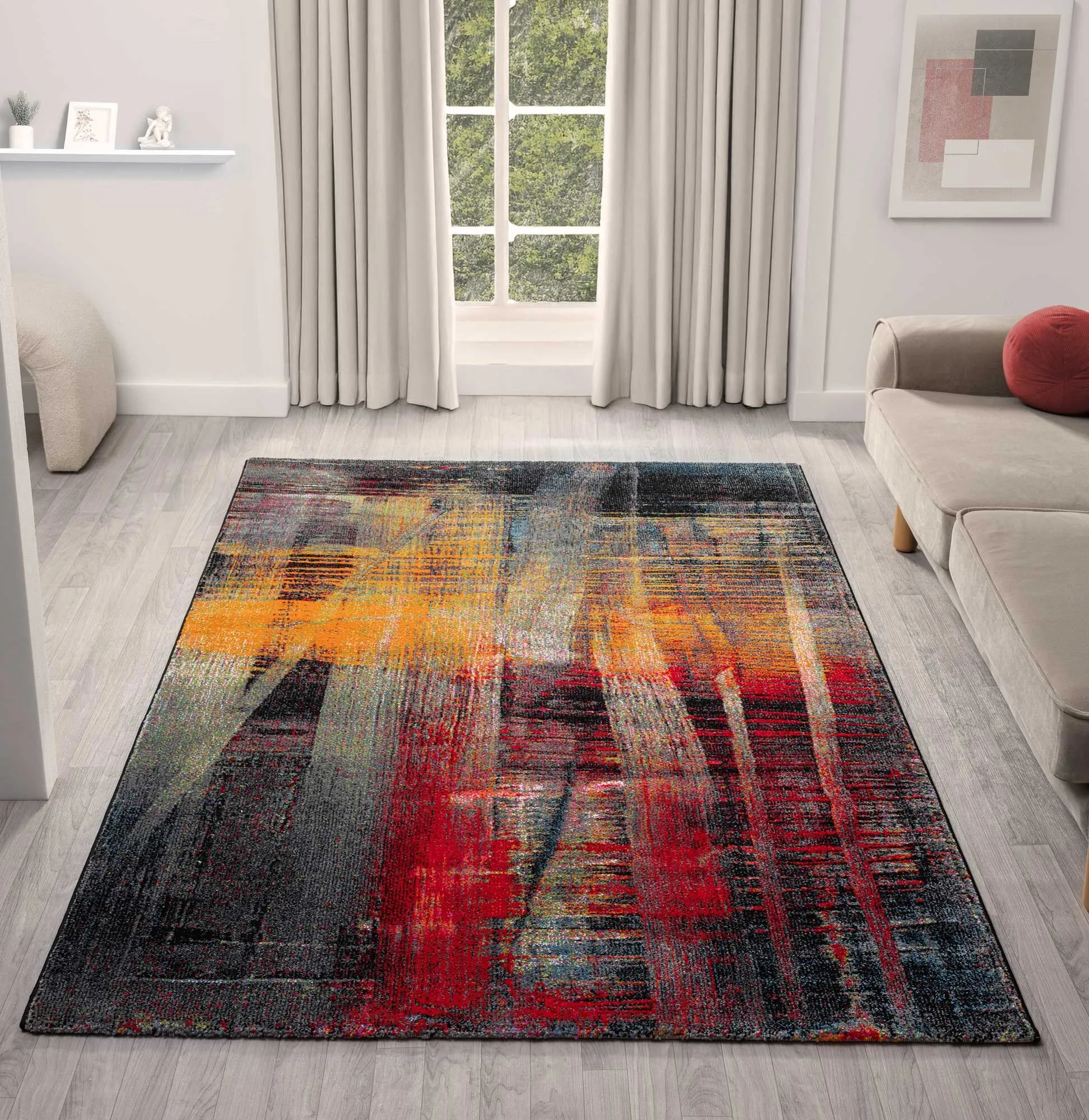 Infinity Modern Abstract Rug