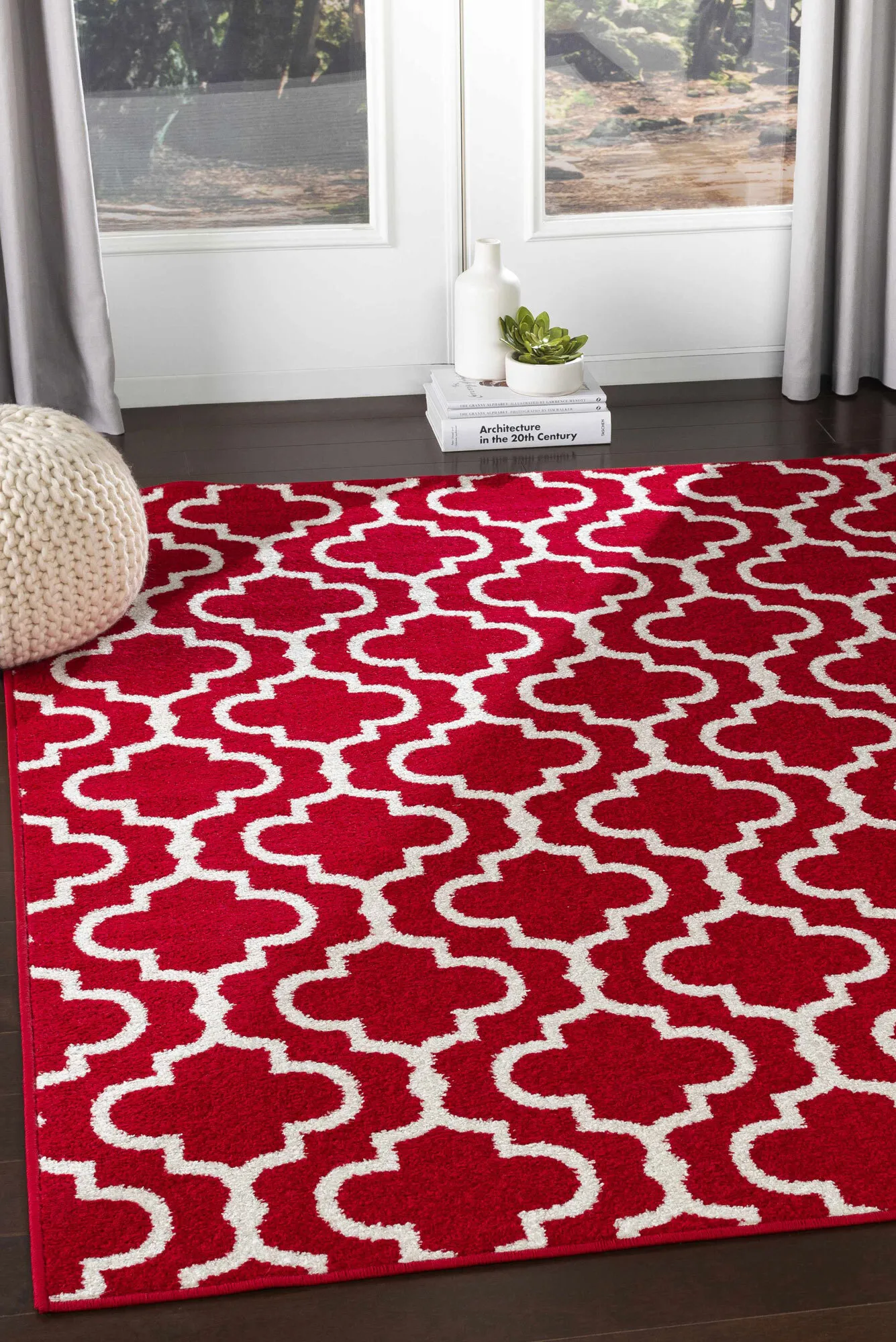 Jack Contemporary Trellis Rug(Size 270 x 180cm)