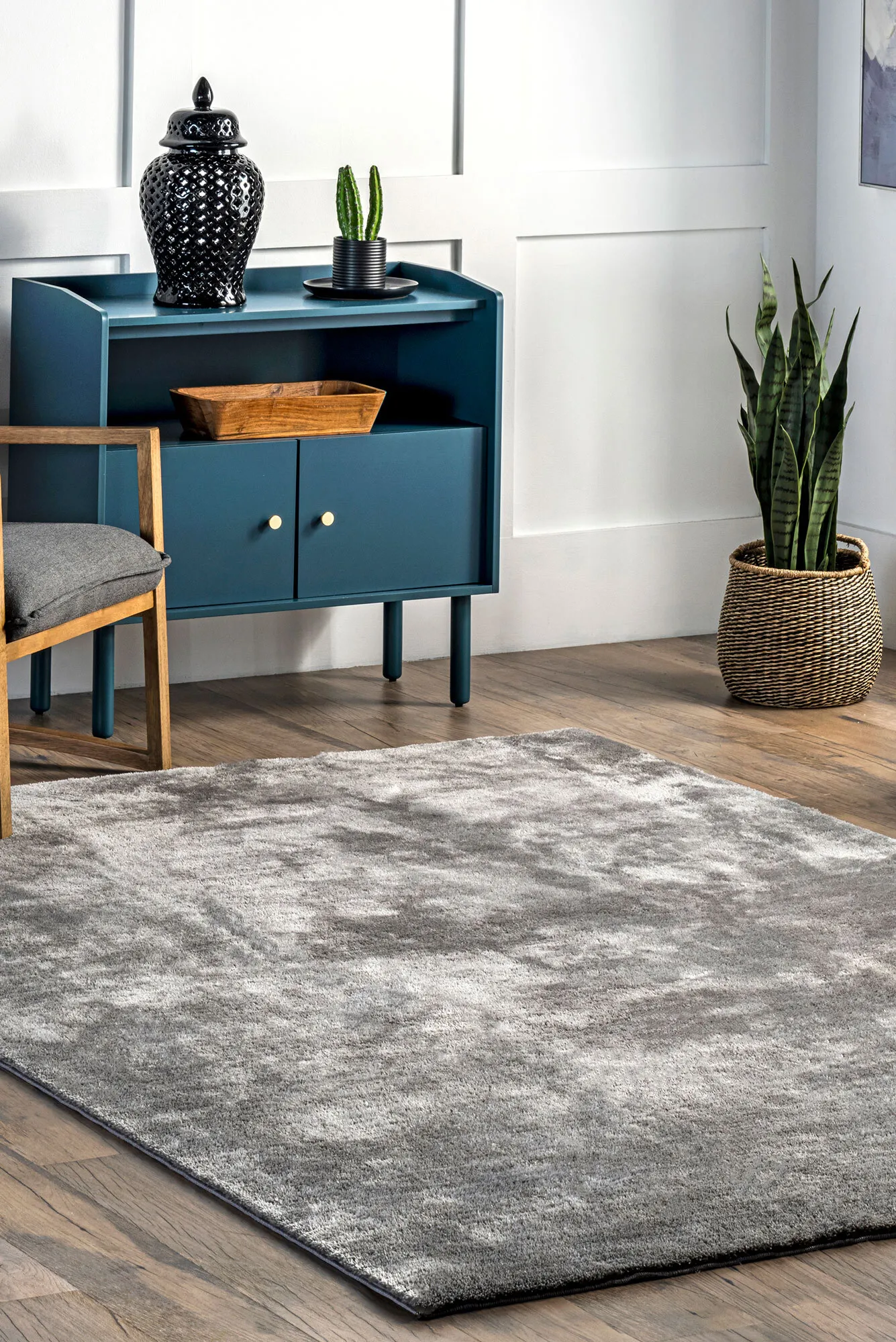 Jones Washable Shaggy Rug(Size 183 x 122cm)