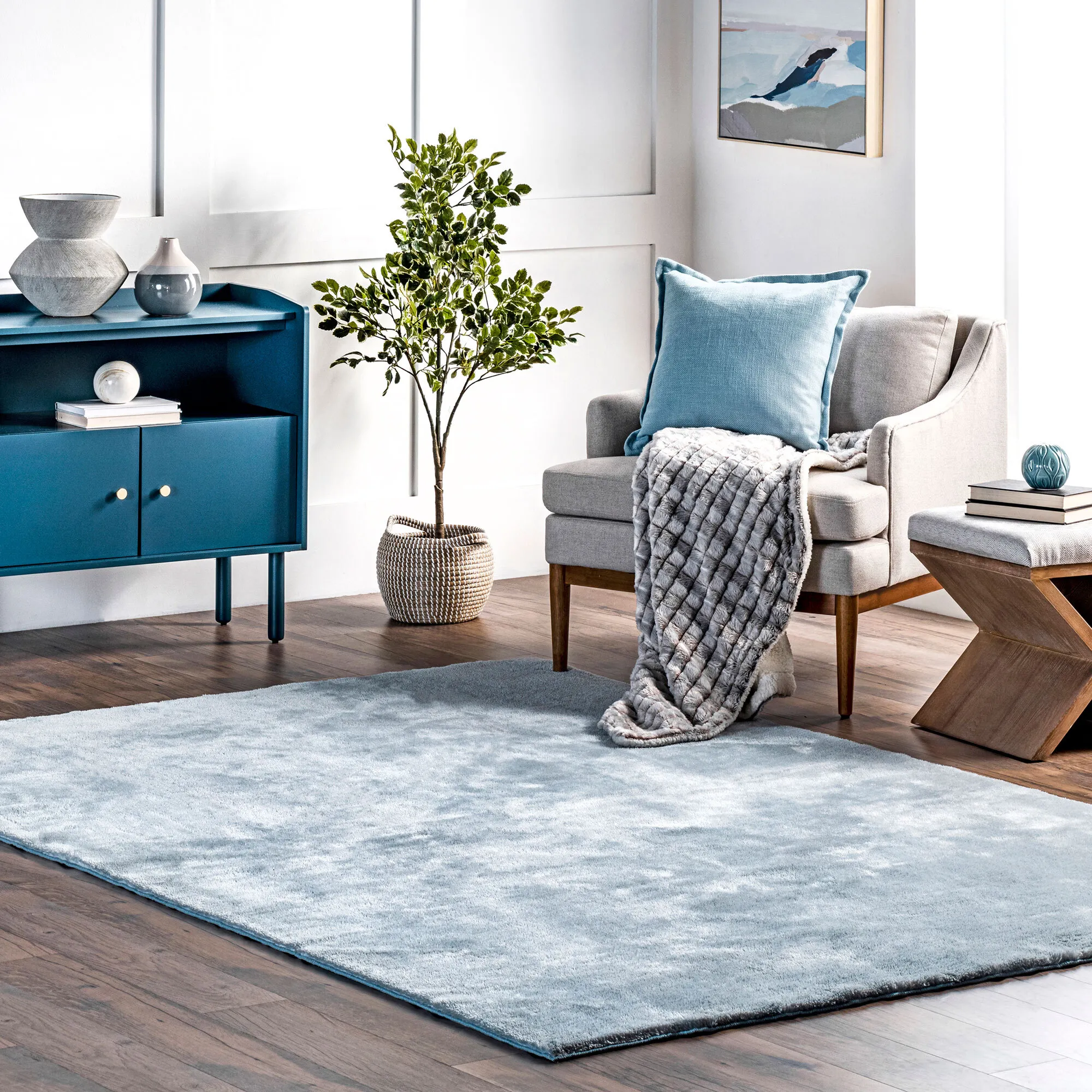 Large View Jones Washable Shaggy Rug