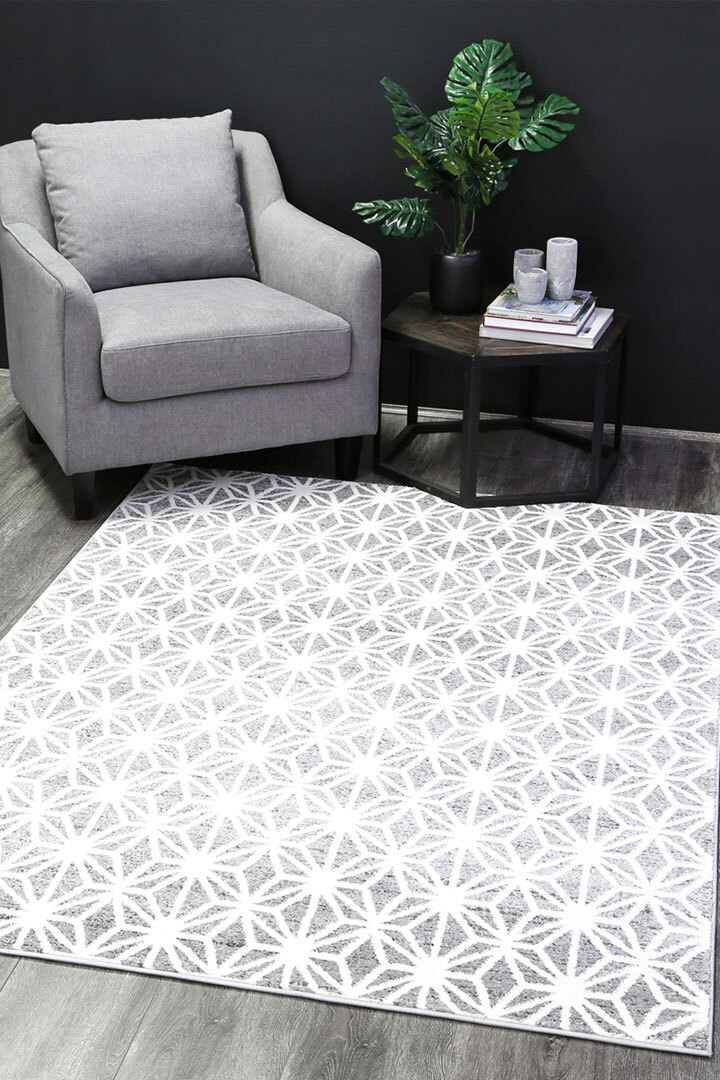 Large View Juliet Modern Geometric Rug(Size 225 x 155cm)