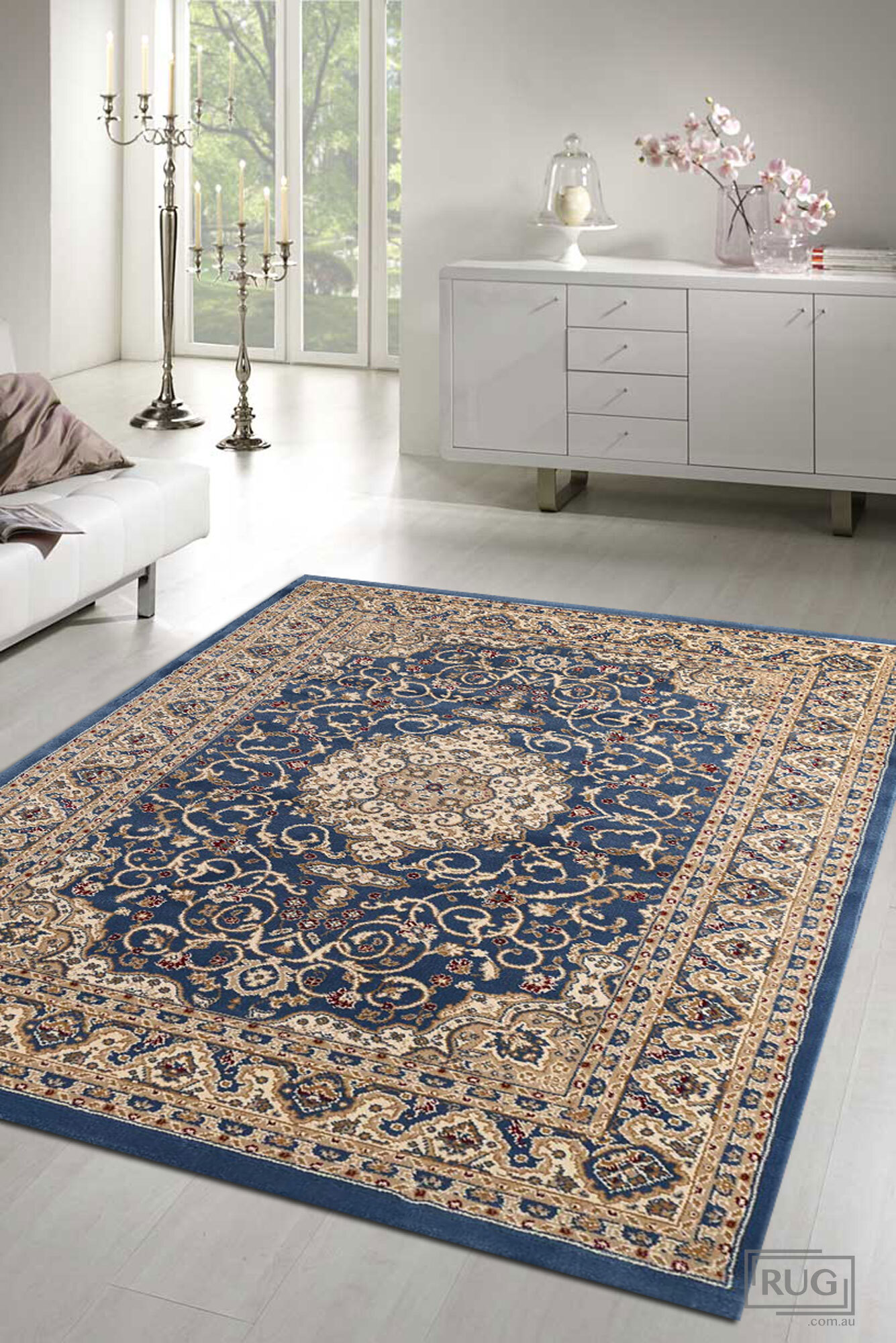 Large View Justin Traditional Classic Rug(Size 230 x 160cm)
