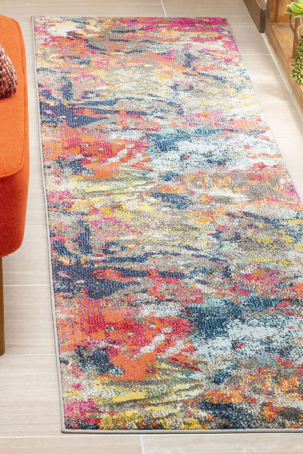 Large View Kara Modern Rug(Size 240 x 80cm) RUNNER