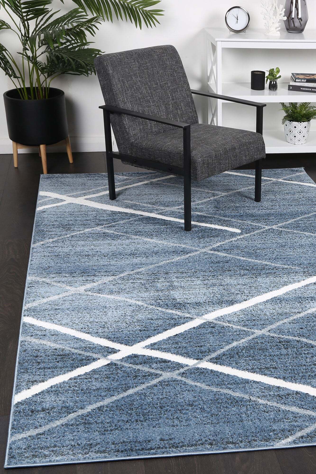 Kelly Striped Abstract Rug(Size 230 x 160cm)