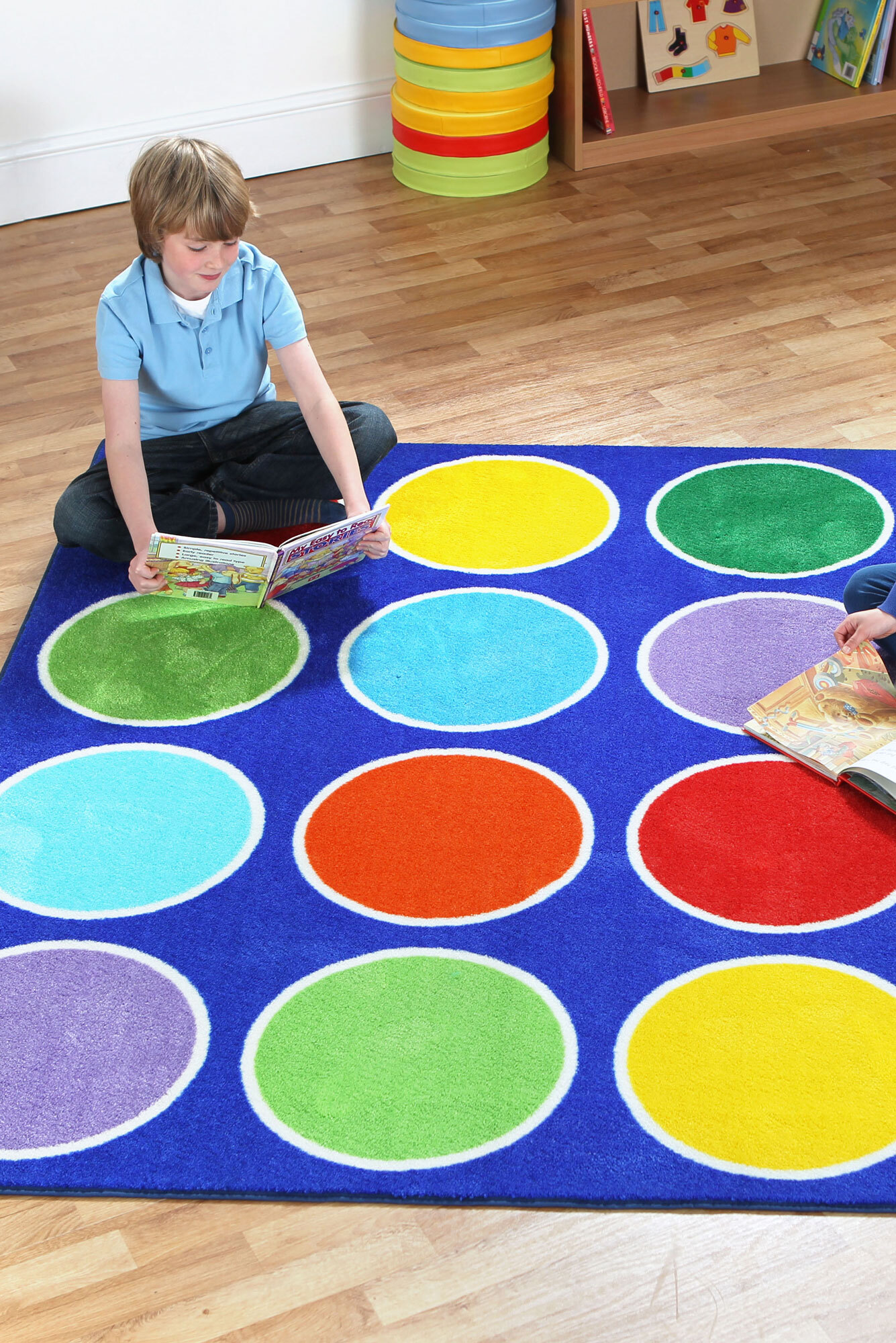 Kids Square Placement Rug(Size 200 x 200cm) SQUARE