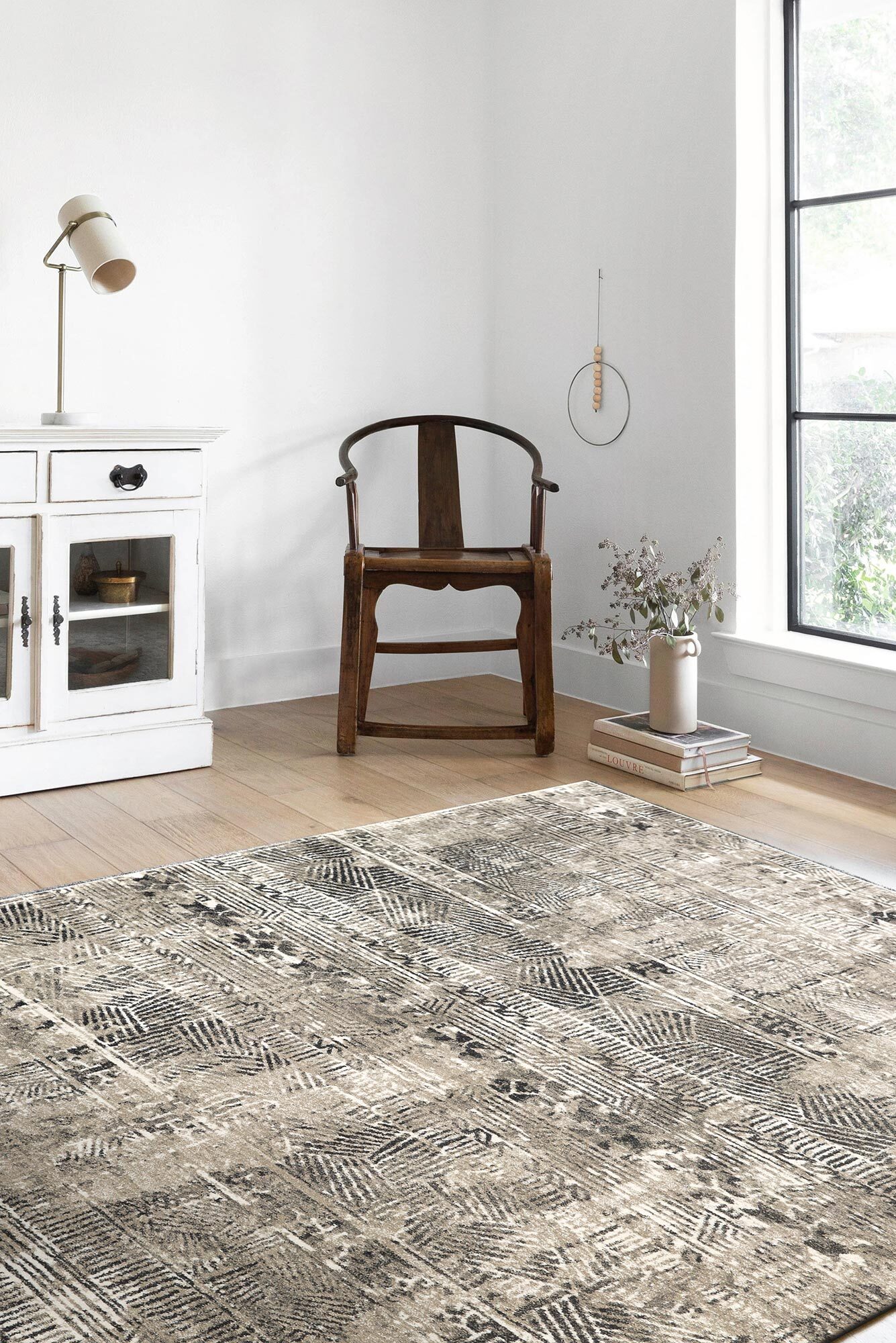 Large View Kabir Geometric Rug(Size 230 x 160cm)