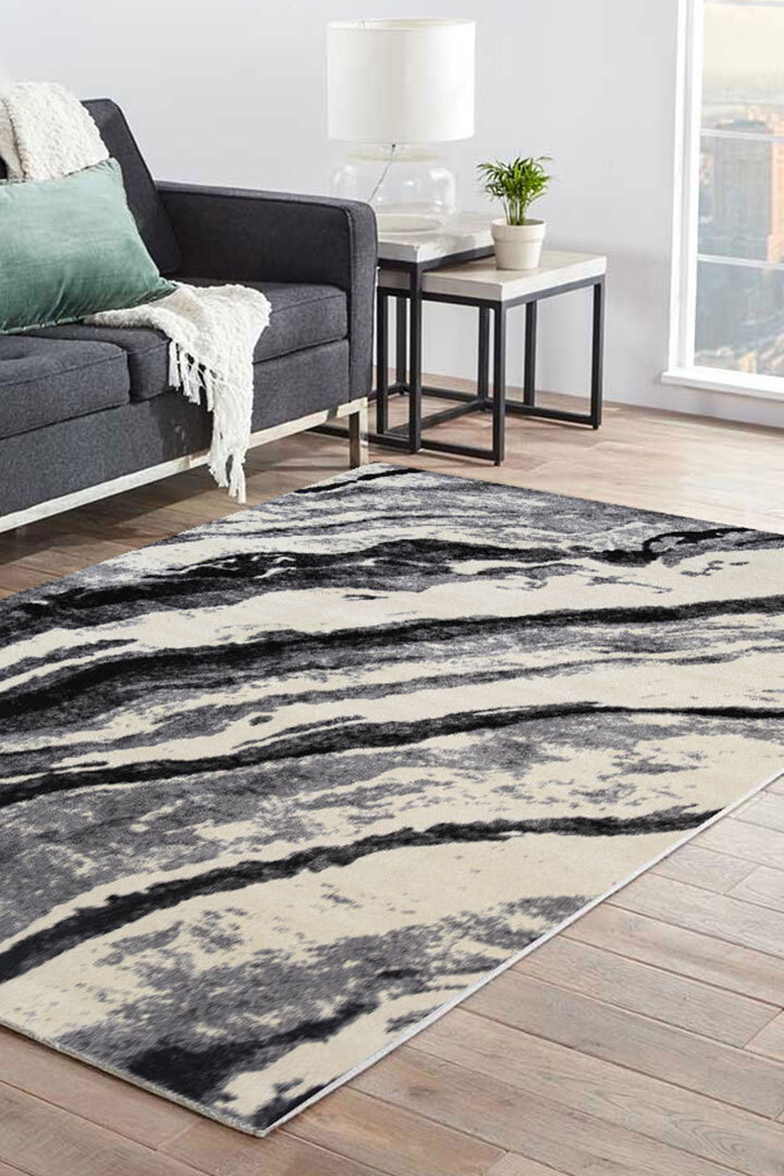Large View Lilly Modern Abstract Rug(Size 170 x 120cm)