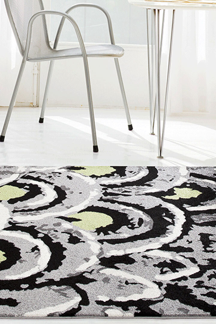 Large View Lilly Modern Abstract Rug(Size 170 x 120cm)