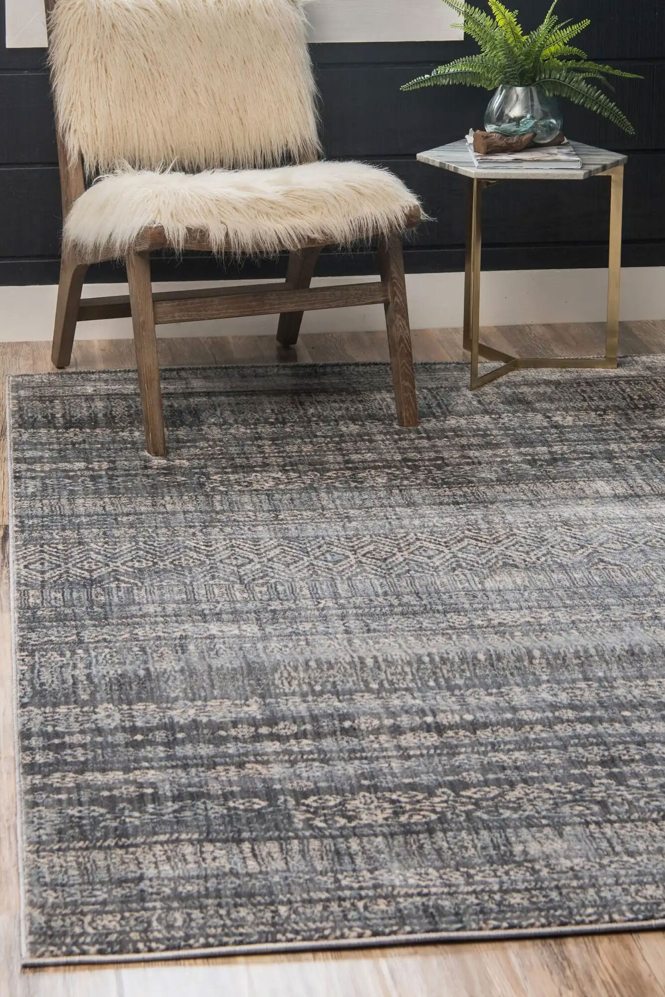 Lisa Geometric Transitional Rug(Size 235 x 160cm)
