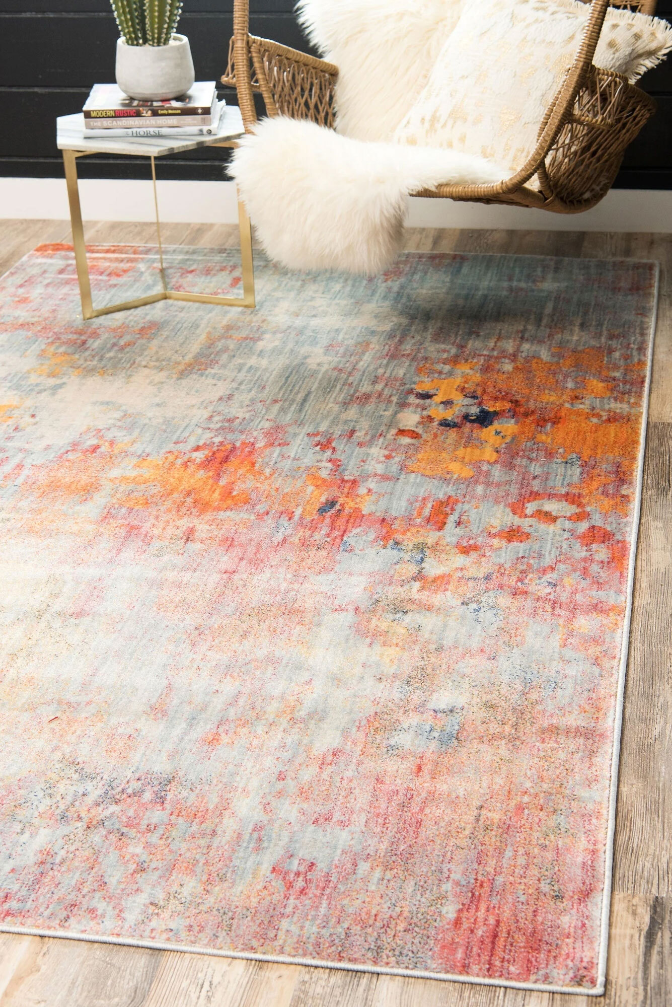 Lisa Transitional Abstract Rug(Size 235 x 160cm)