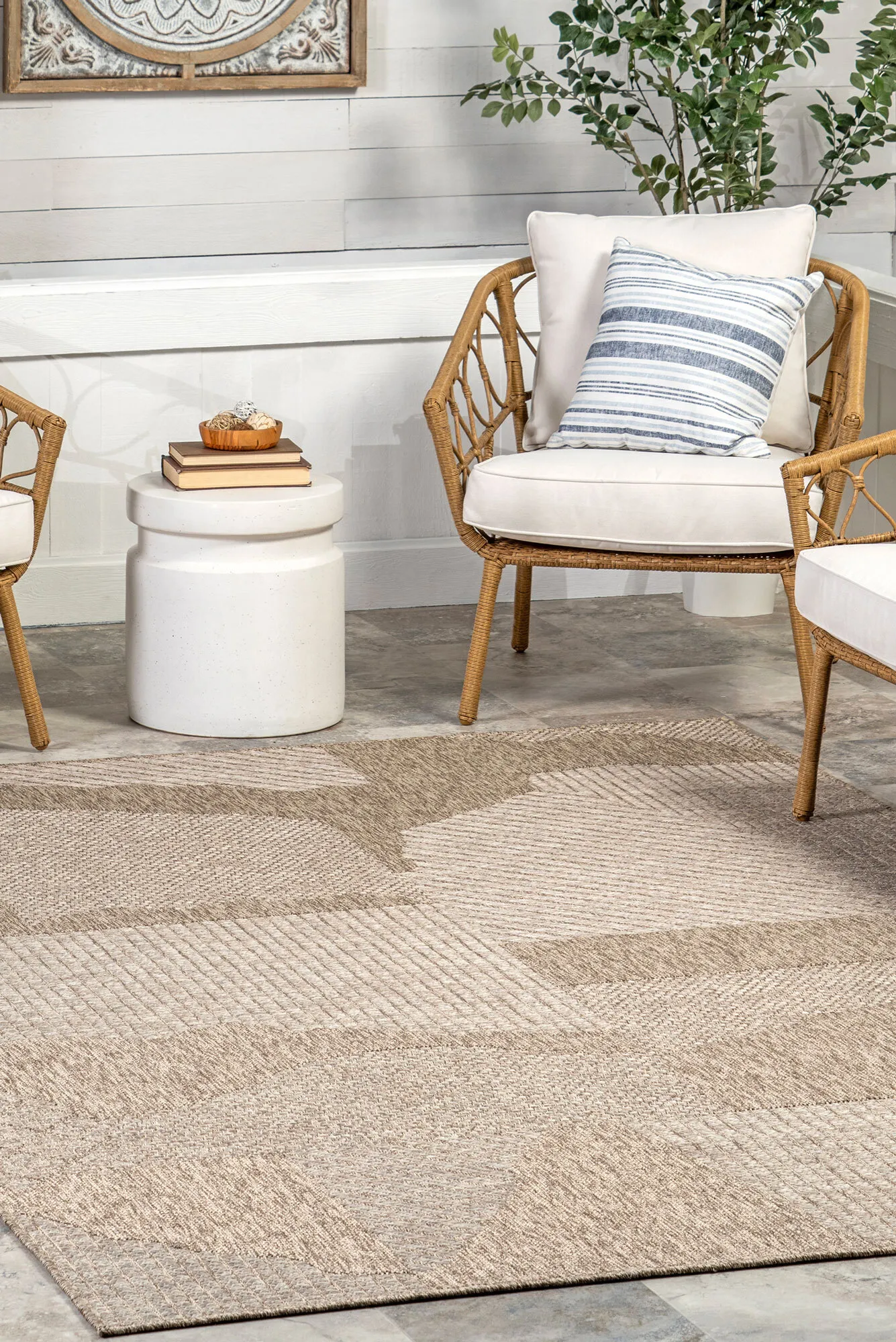 Lotus Indoor/Outdoor Rug(Size 230 x 160cm)