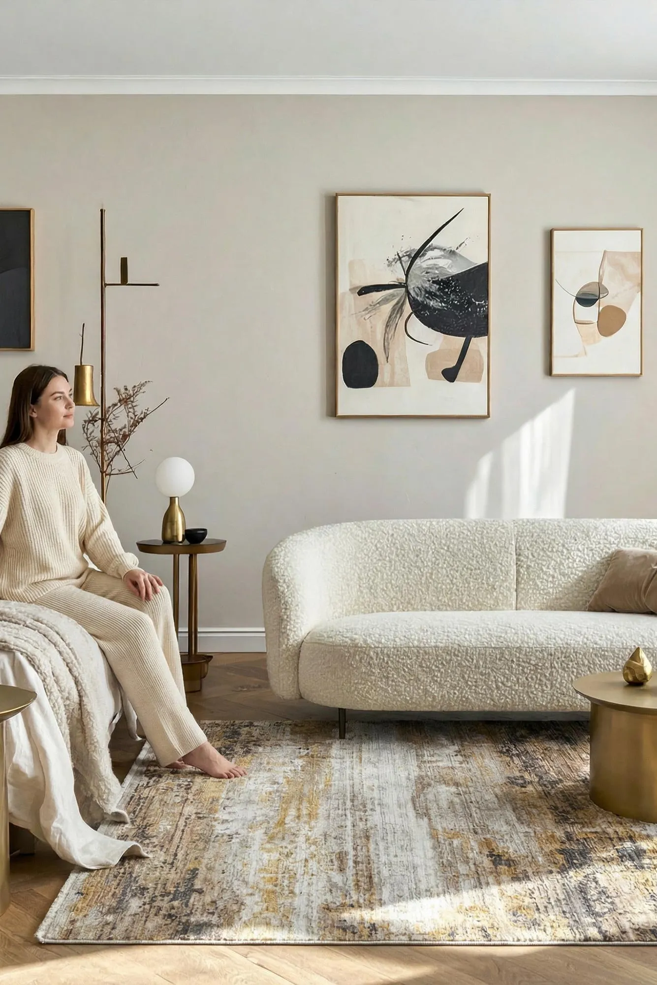 Lukas Contemporary Rug(Size 290 x 200cm)