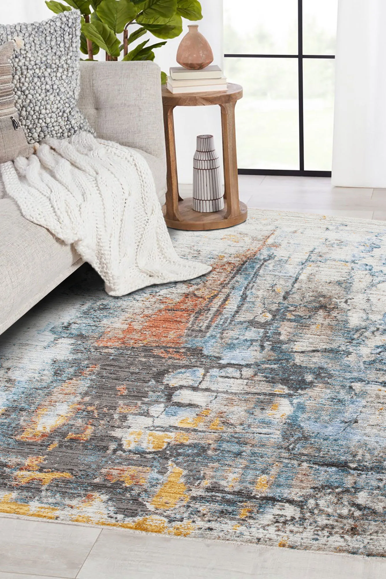Large View Lukas Modern Abstract Rug(Size 290 x 200cm)