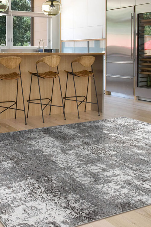 Large View Luna Contemporary Overdyed Rug(Size 170 x 120cm)